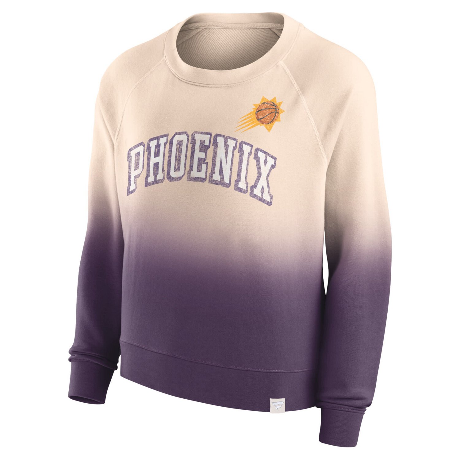 Fanatics /Purple Phoenix Suns Lounge Arch Raglan Pullover Sweatshirt                                                             - view number 2