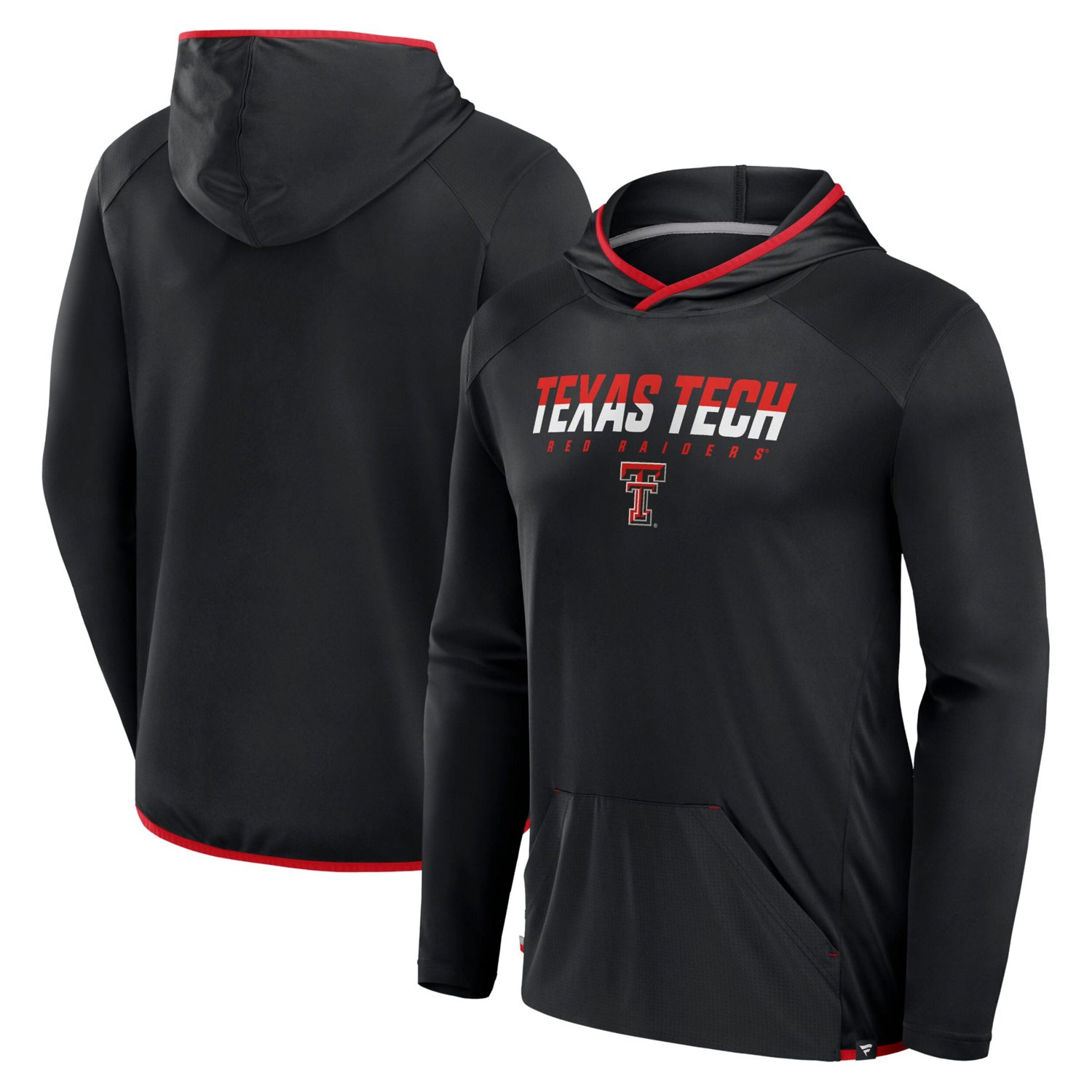 Fanatics /Red Texas Tech Red Raiders Transitional Hoodie T-Shirt                                                                 - view number 1