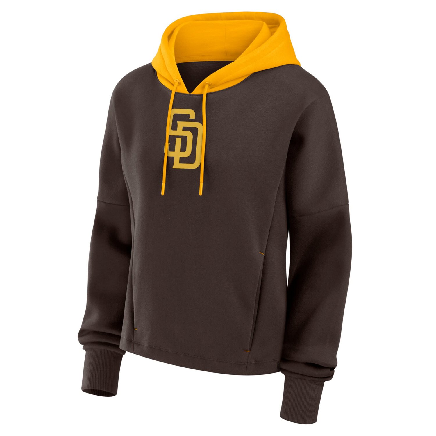 Fanatics San Diego Padres Oversized High Hip Legacy Fleece Pullover Hoodie - view number 2