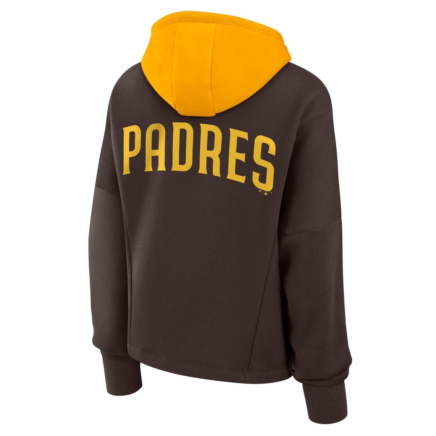 Fanatics San Diego Padres Oversized High Hip Legacy Fleece Pullover Hoodie - view number 3