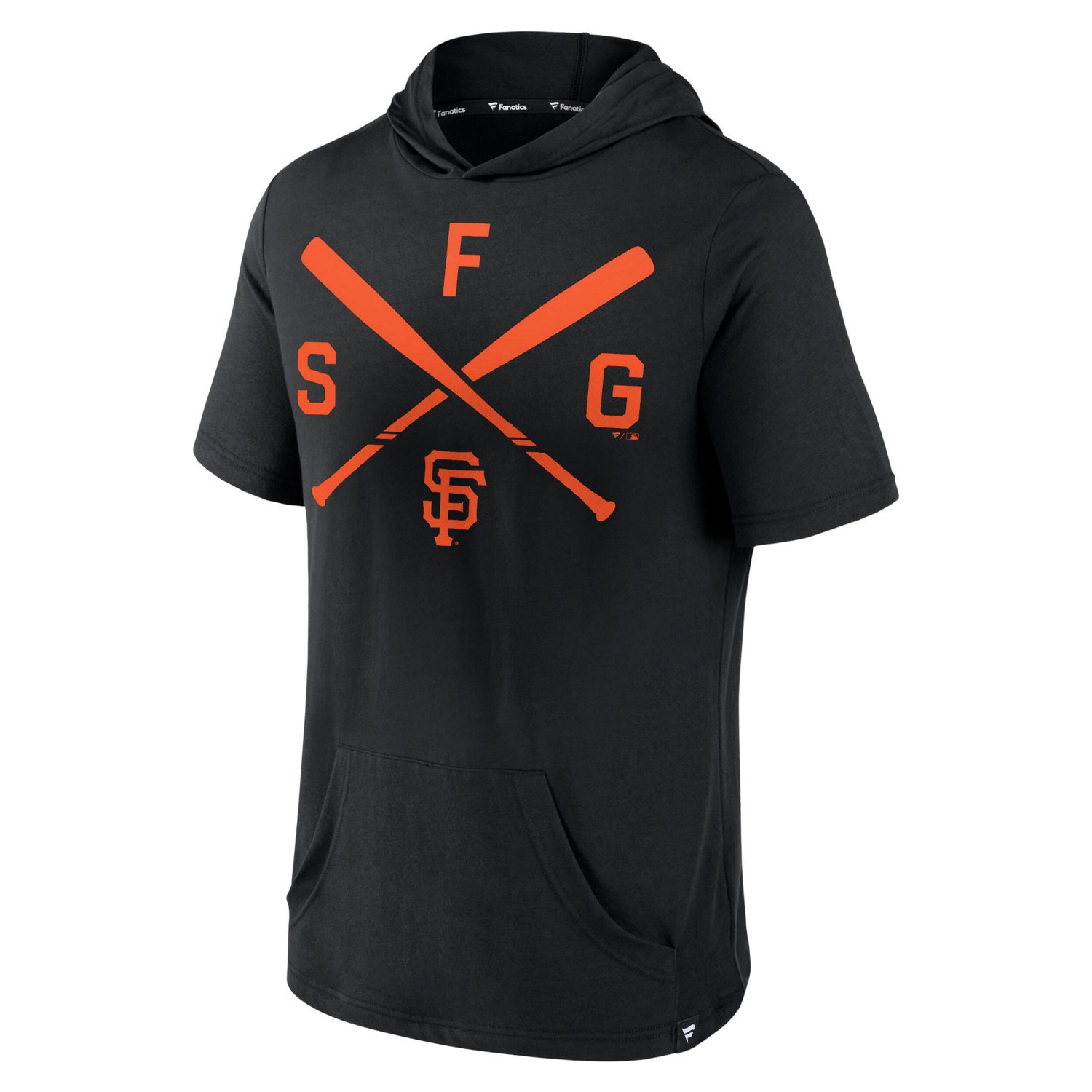Fanatics San Francisco Giants Iconic Rebel Short Sleeve Pullover Hoodie - view number 2