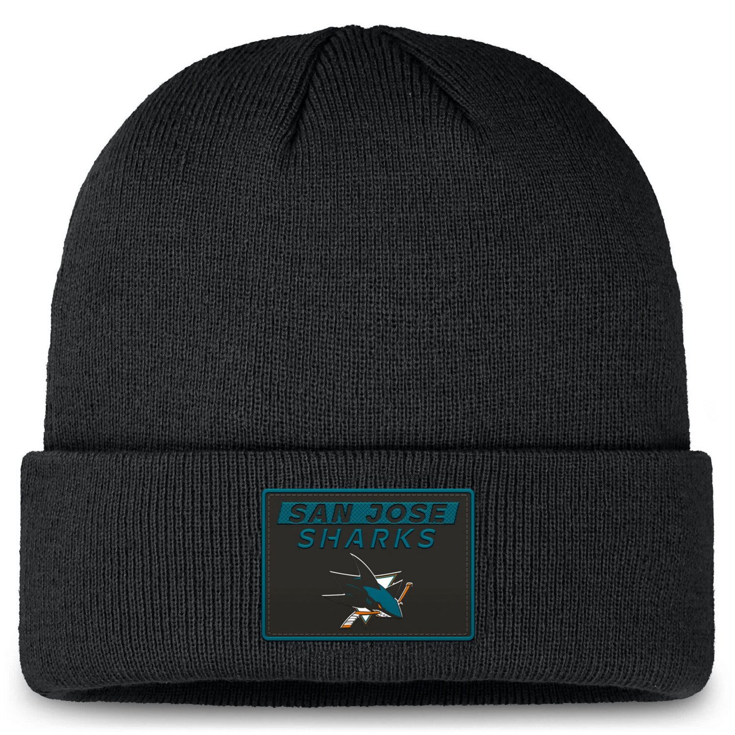 Fanatics San Jose Sharks Authentic Pro Cuffed Knit Hat                                                                           - view number 1