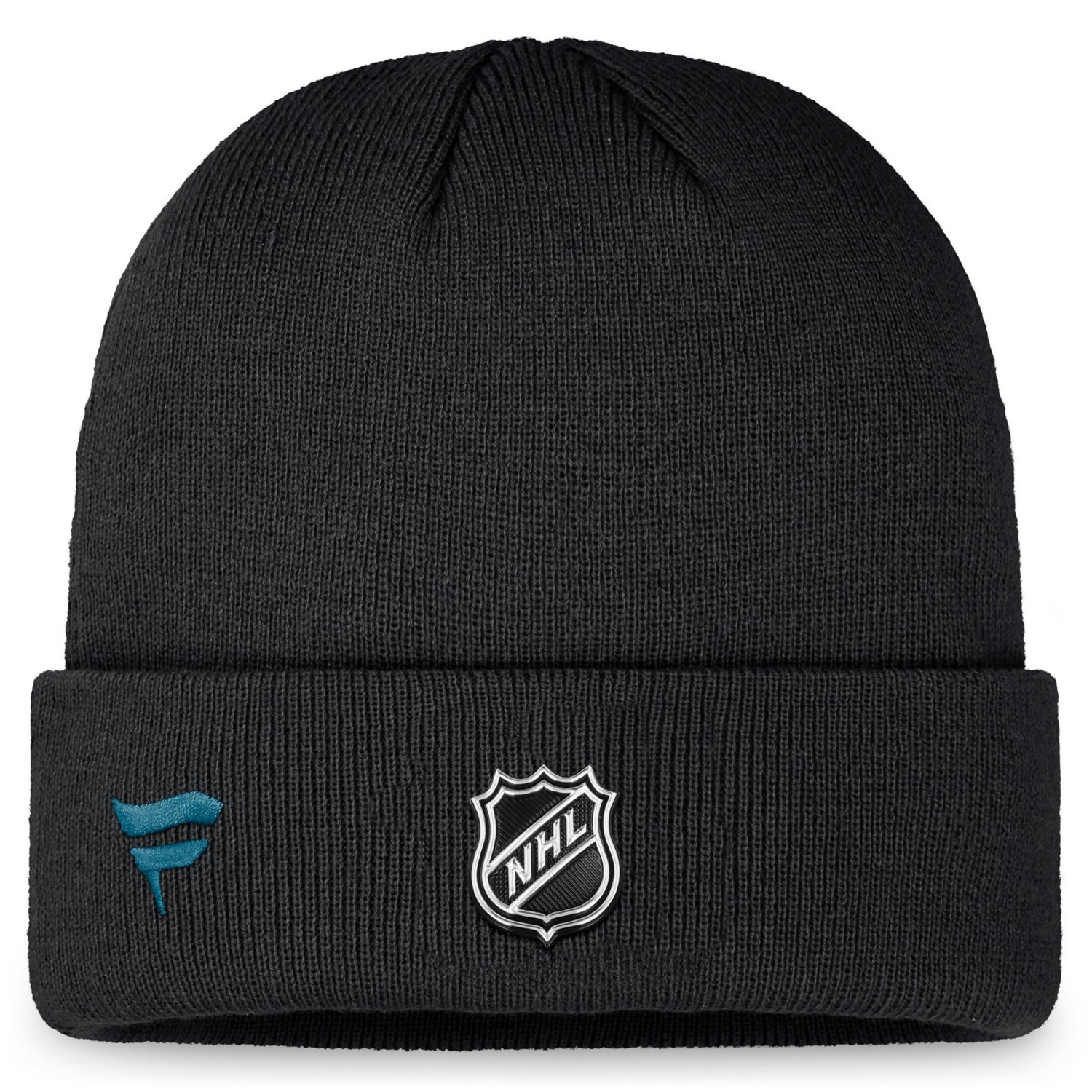 Fanatics San Jose Sharks Authentic Pro Training Camp Cuffed Knit Hat                                                             - view number 2