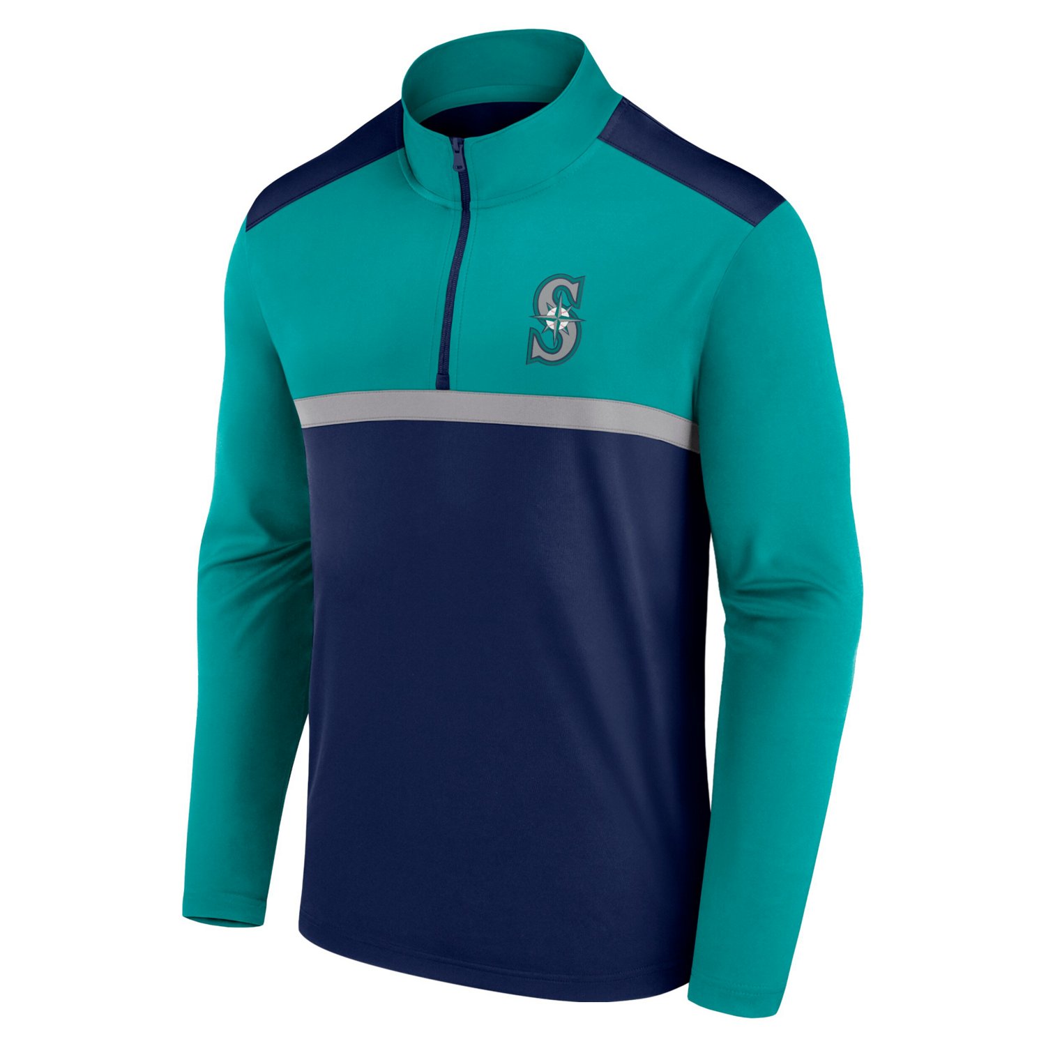 Fanatics Seattle Mariners Unstoppable Quarter-Zip Top - view number 2