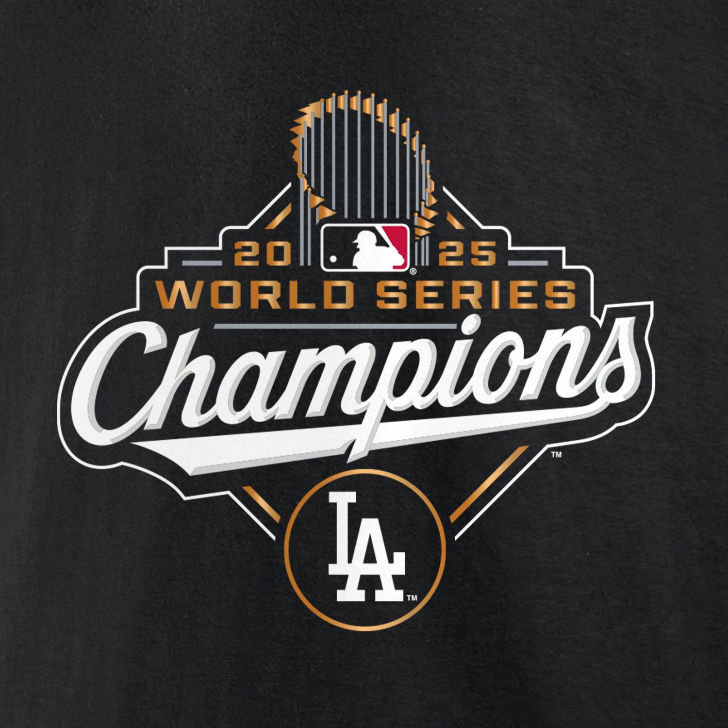 Fanatics Shohei Ohtani Los Angeles Dodgers 2025 World Series Champions Big  Tall Name  Number T-Shirt - view number 4