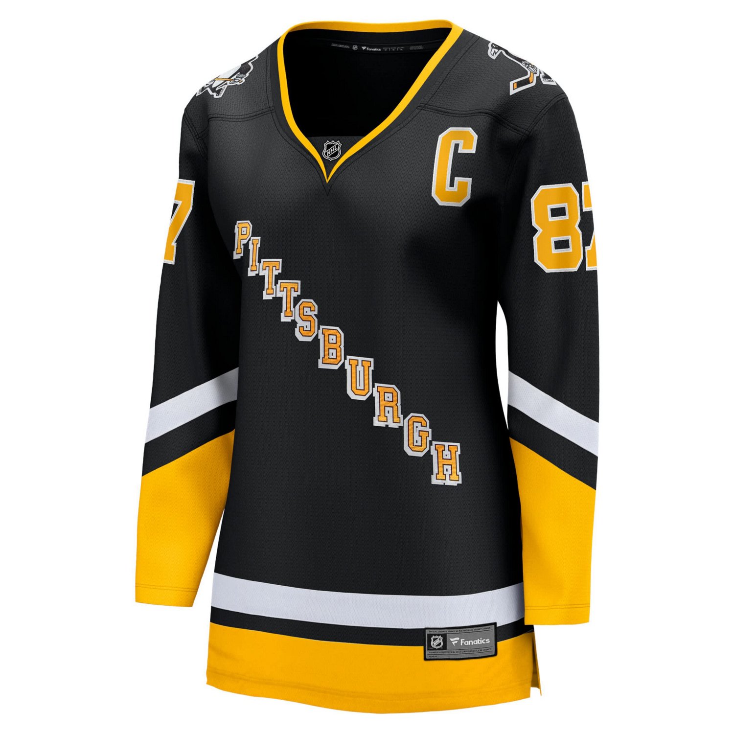 Fanatics Sidney Crosby Pittsburgh Penguins 2021 22 Alternate Premier Breakaway Player Jersey - view number 2