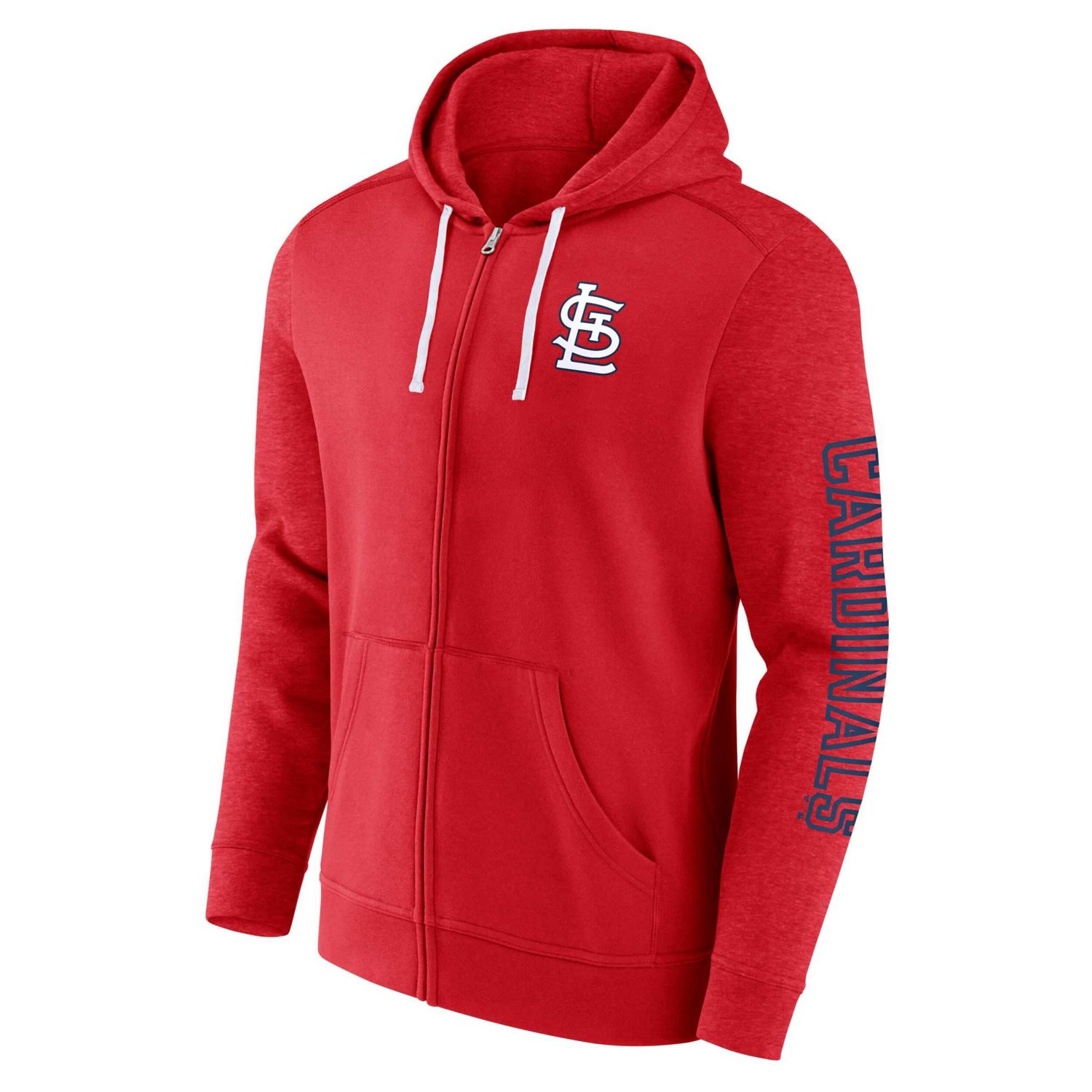 Fanatics St Louis Cardinals Offensive Line Up Lightweight Full-Zip Hoodie