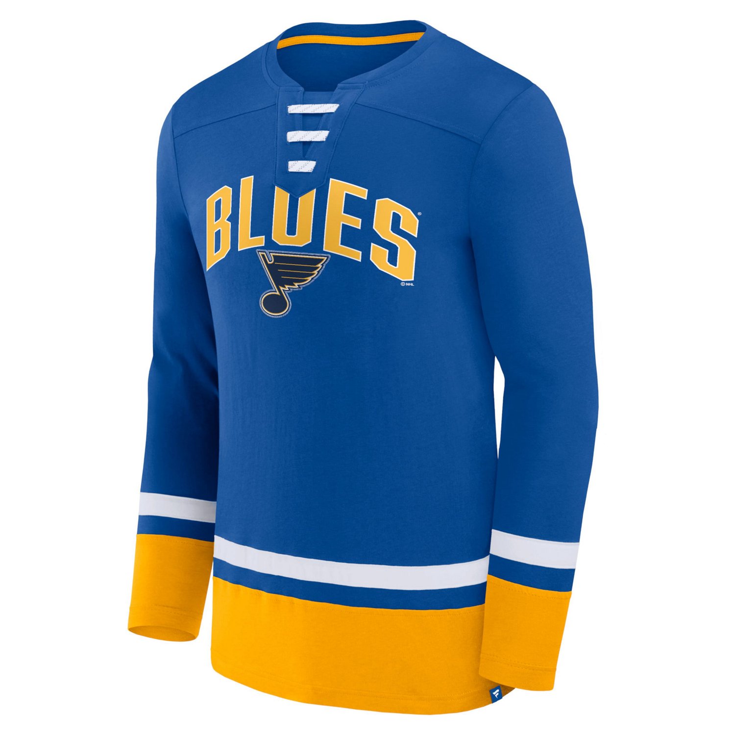 Fanatics St Louis s Back Pass Lace-Up Long Sleeve T-Shirt                                                                        - view number 2