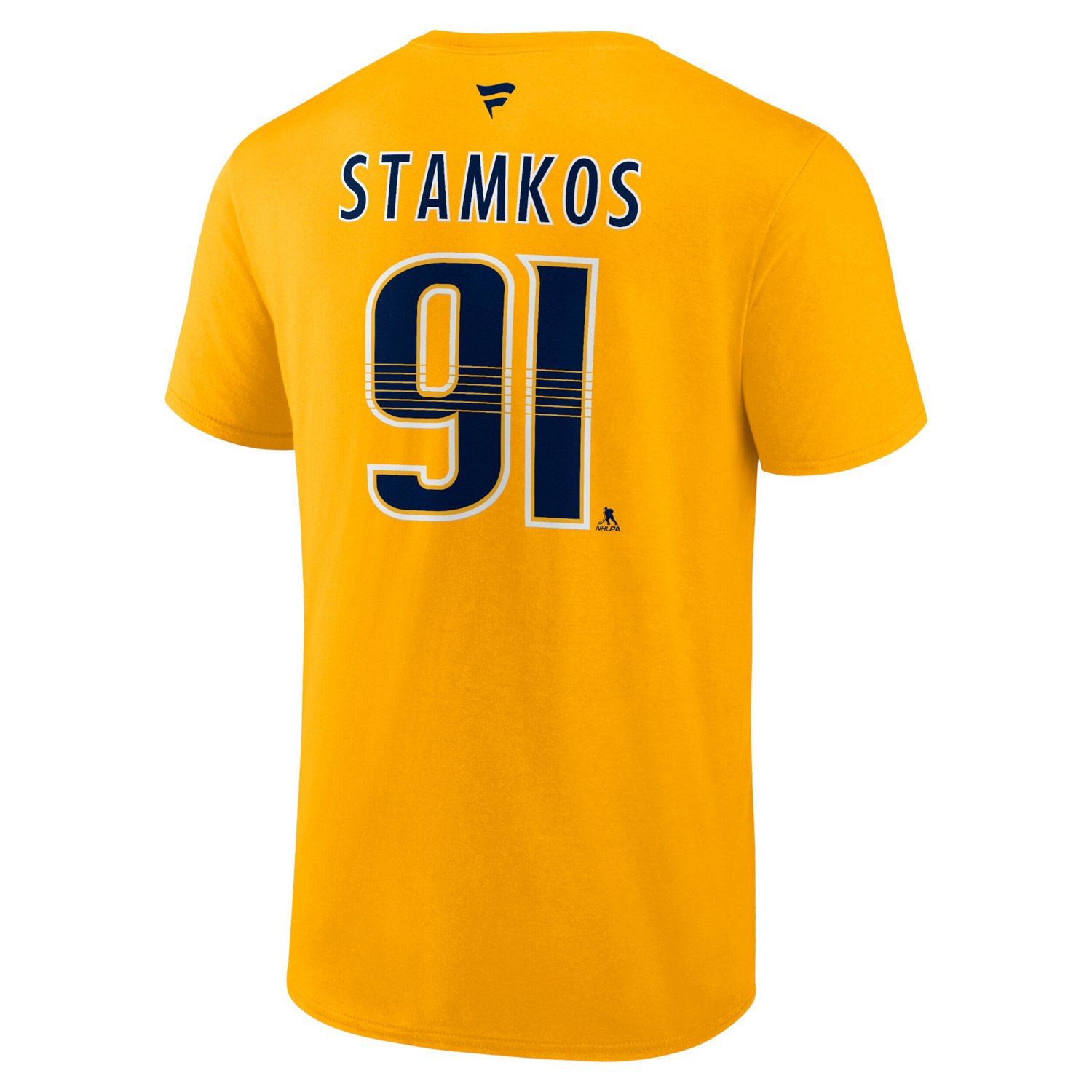 Fanatics Steven Stamkos Nashville Predators Authentic Stack Name  Number T-Shirt                                                 - view number 3