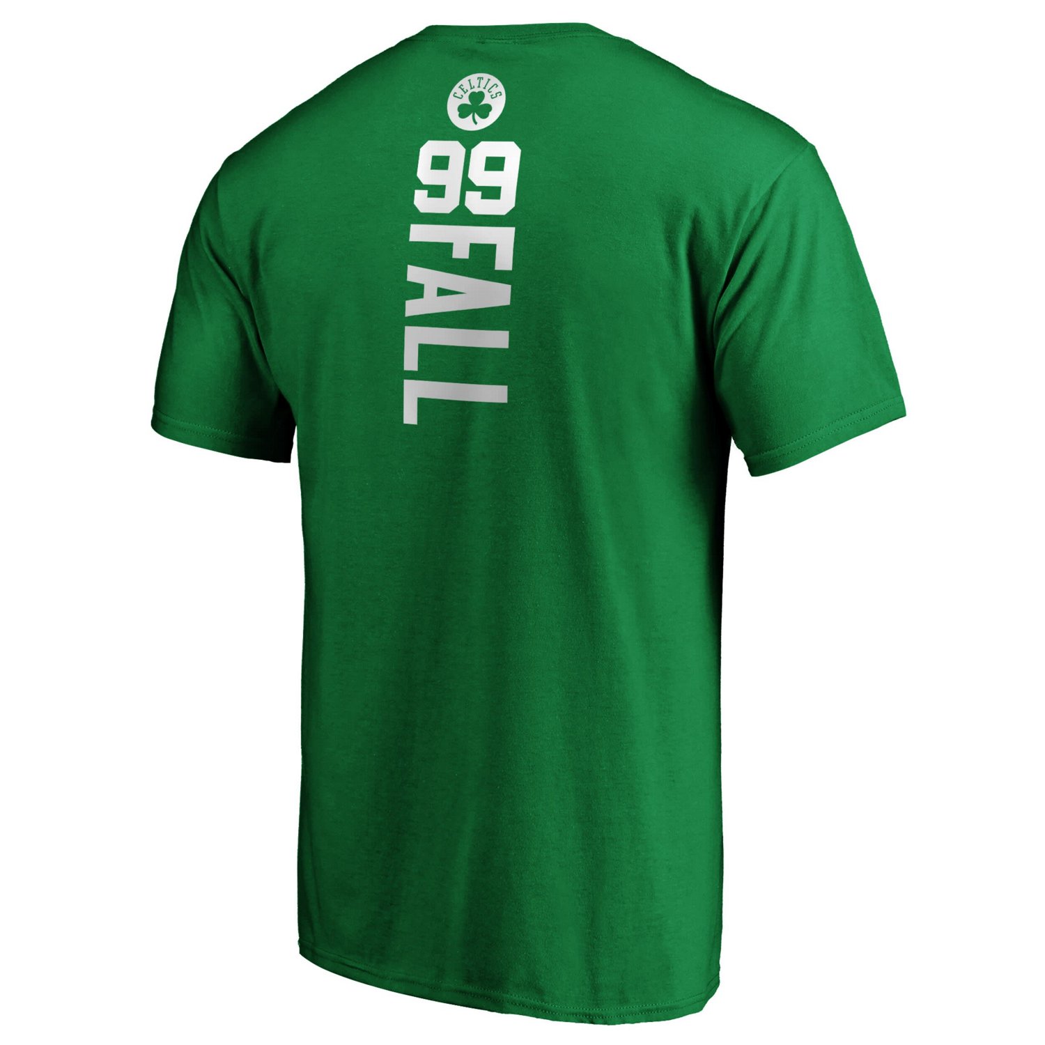 Fanatics Tacko Fall Kelly Boston Celtics Playmaker Name  Number T-Shirt - view number 3
