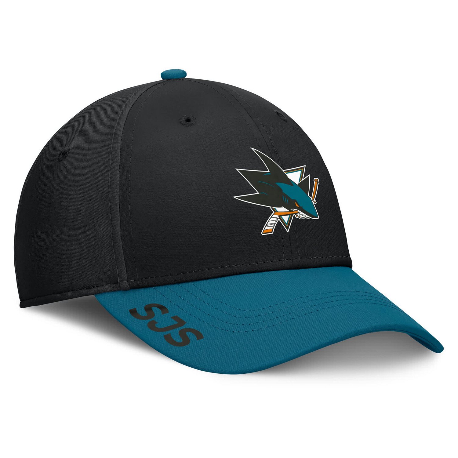 Fanatics Teal San Jose Sharks Authentic Pro Rink Flex Hat