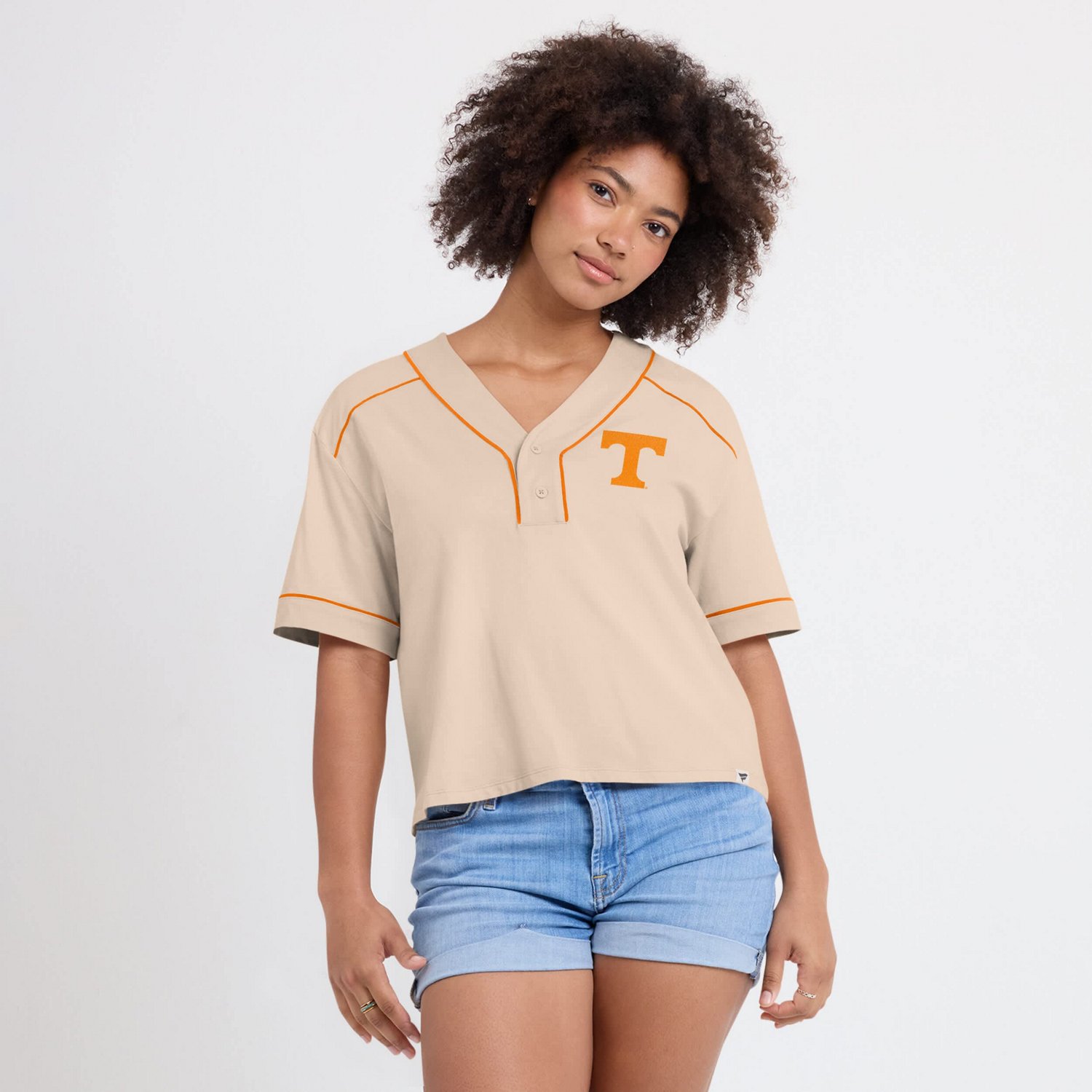 Fanatics Tennessee Volunteers Oversized Dominant Force Midi V-Neck T-Shirt - view number 4