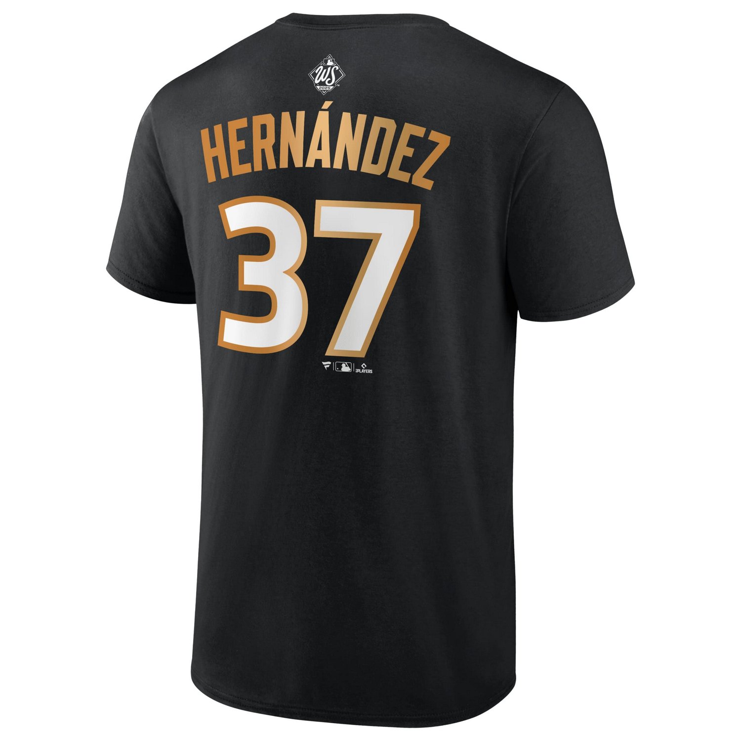 Fanatics Teoscar Hernndez Los Angeles Dodgers 2025 World Series Champions Name  Number T-Shirt - view number 3