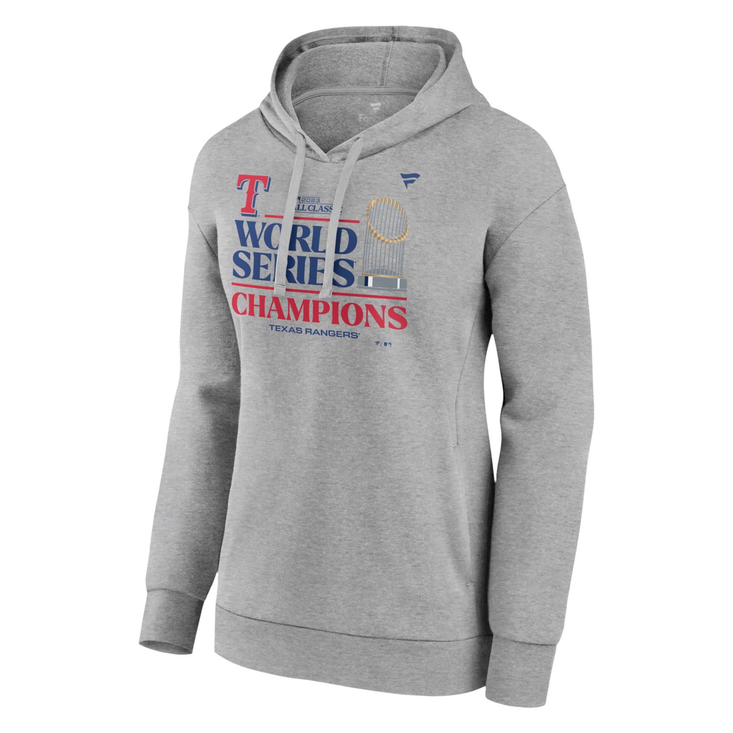 Fanatics Texas Rangers 2023 World Series Champions Locker Room Plus Size Pullover Hoodie                                         - view number 2