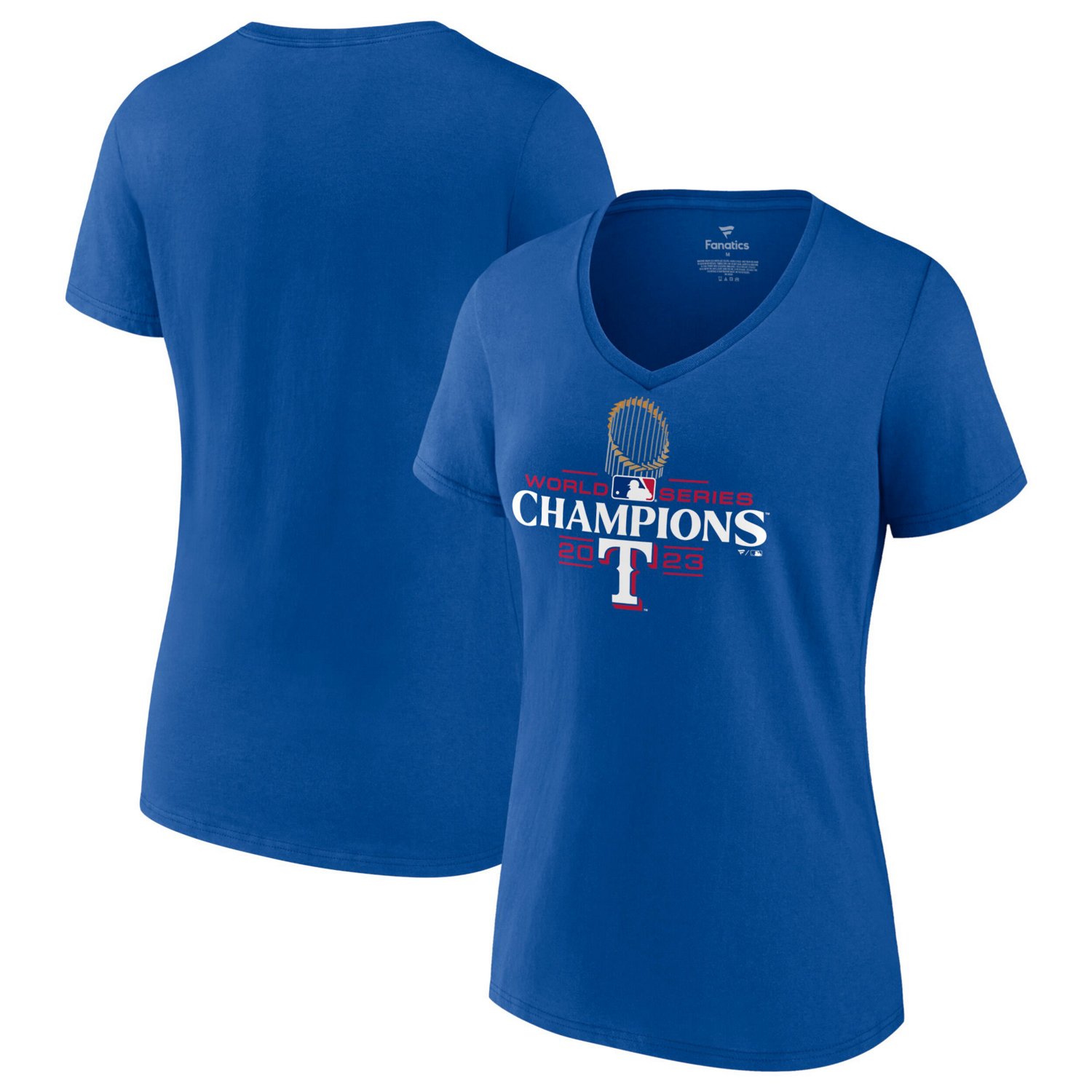 Fanatics Texas Rangers 2023 World Series Champions Plus Size - Main Image