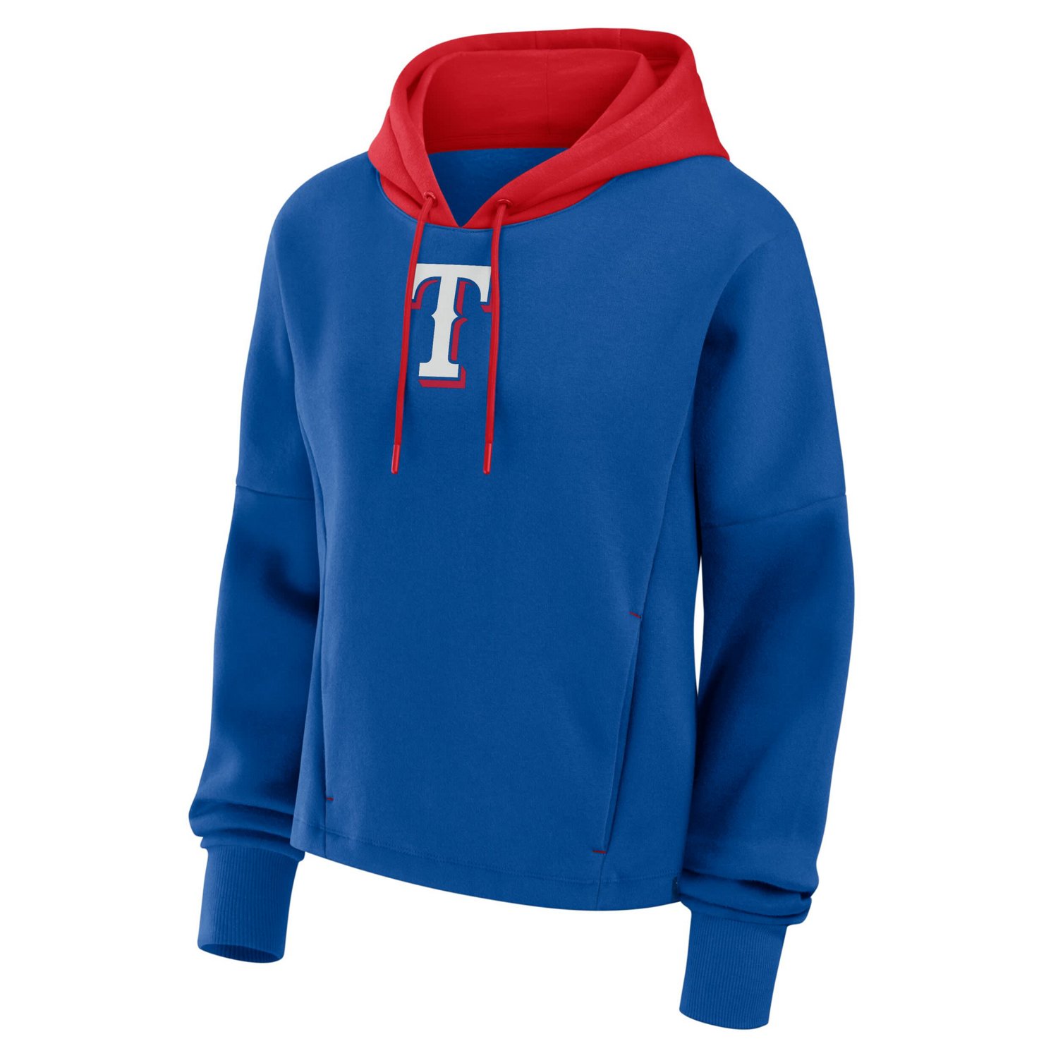 Fanatics Texas Rangers Oversized High Hip Legacy Fleece Pullover Hoodie - view number 2