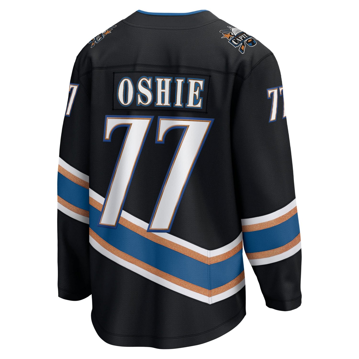Fanatics TJ Oshie Washington Capitals Alternate 50th Anniversary Premier Breakaway Player Jersey - view number 3