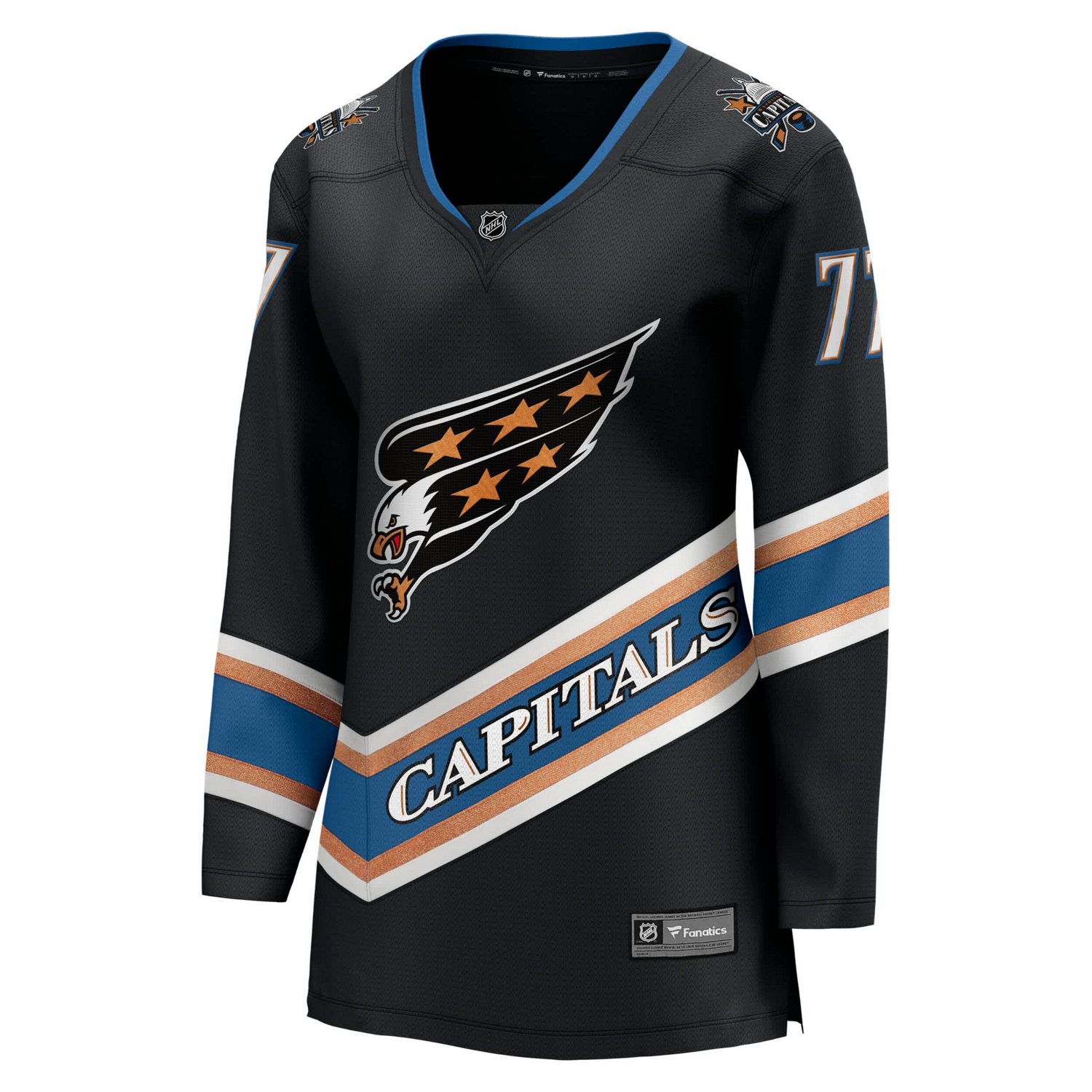 Fanatics TJ Oshie Washington Capitals Alternate 50th Anniversary Premier Breakaway Player Jersey                                 - view number 2