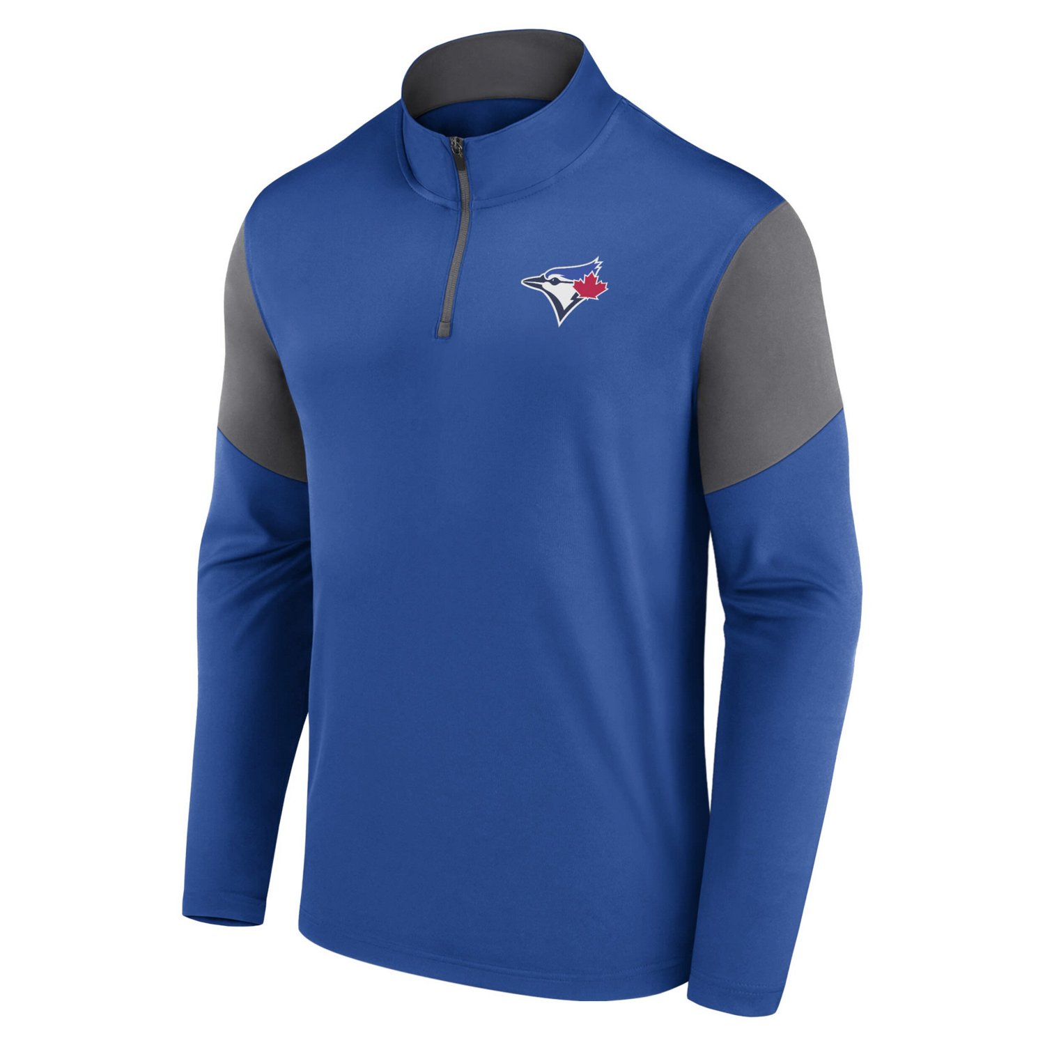 Fanatics Toronto Blue Jays Logo Quarter-Zip Top                                                                                  - view number 2