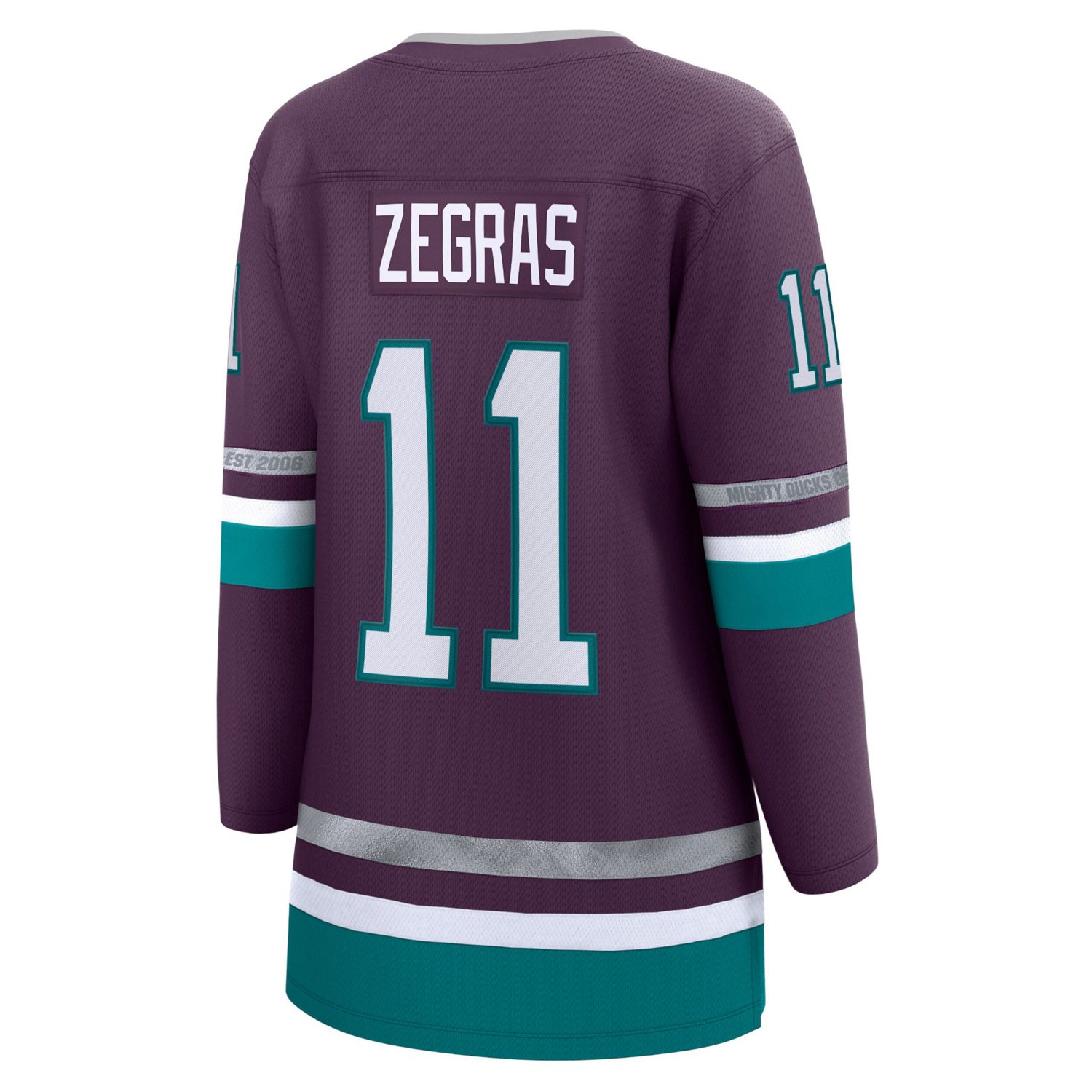 Fanatics Trevor Zegras Anaheim Ducks Alternate Premier Breakaway Player Jersey - view number 3