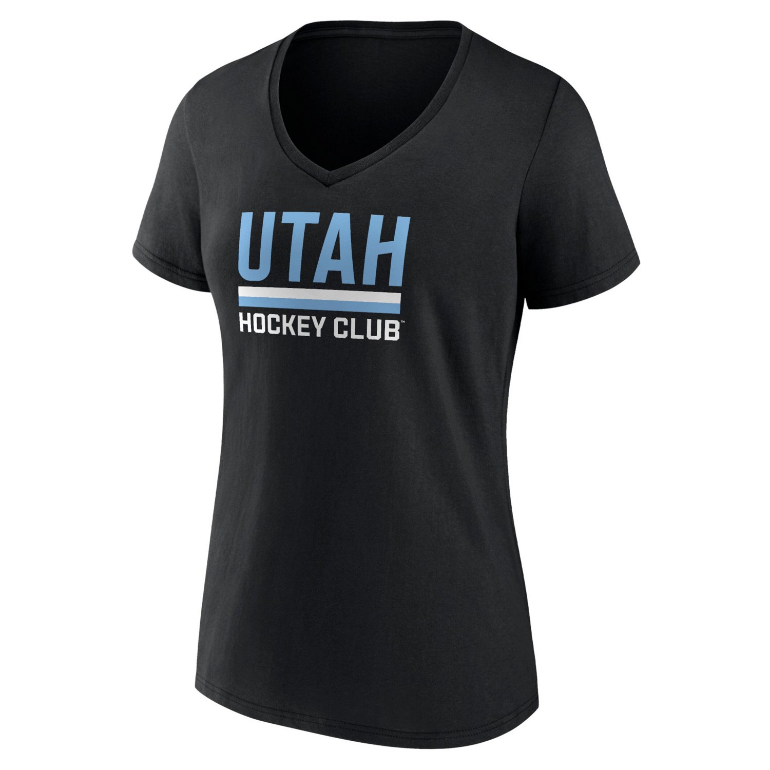 Fanatics Utah Hockey Club Secondary Logo V-Neck T-Shirt                                                                          - view number 2
