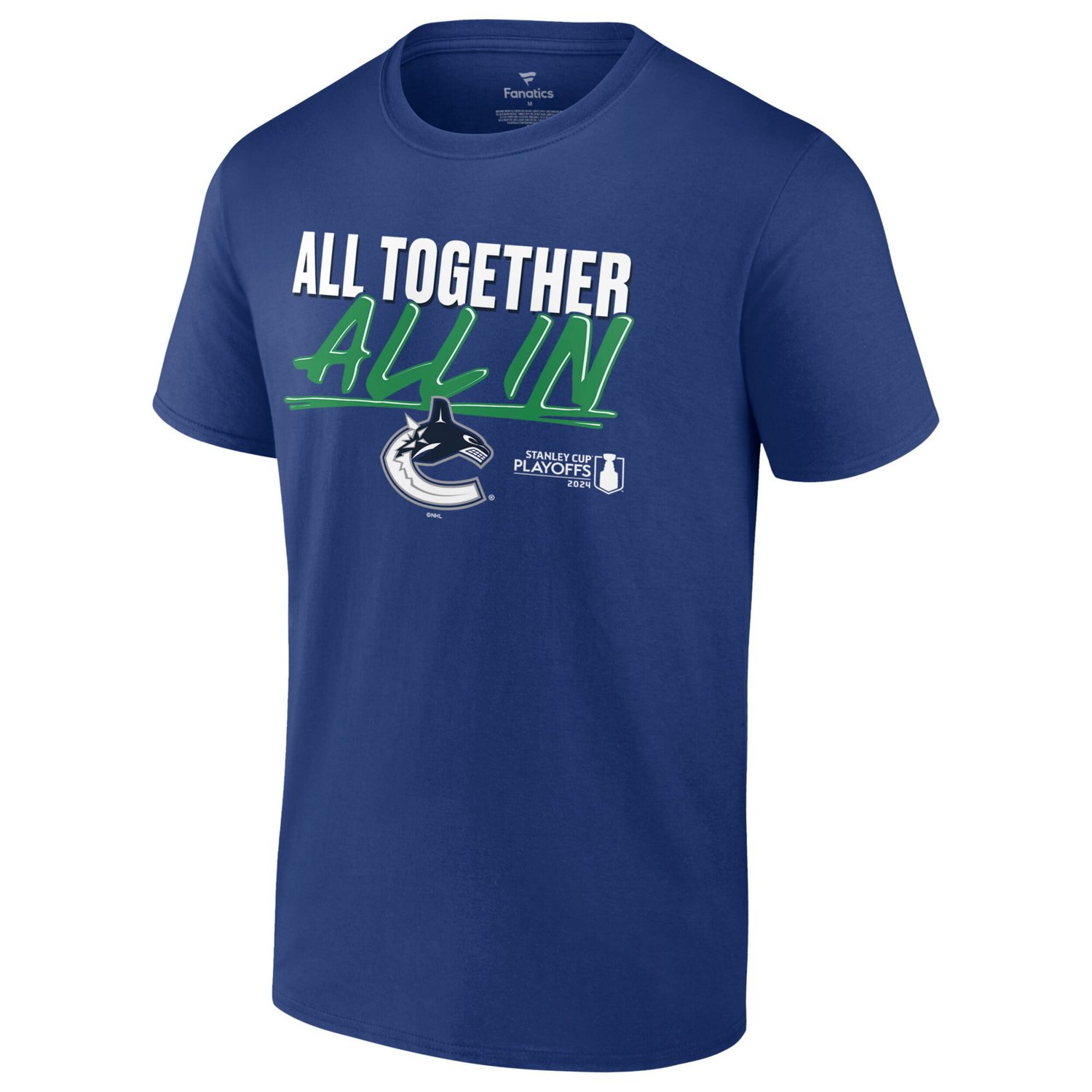 Fanatics Vancouver Canucks 2024 Stanley Cup Playoffs Slogan T-Shirt                                                              - view number 2