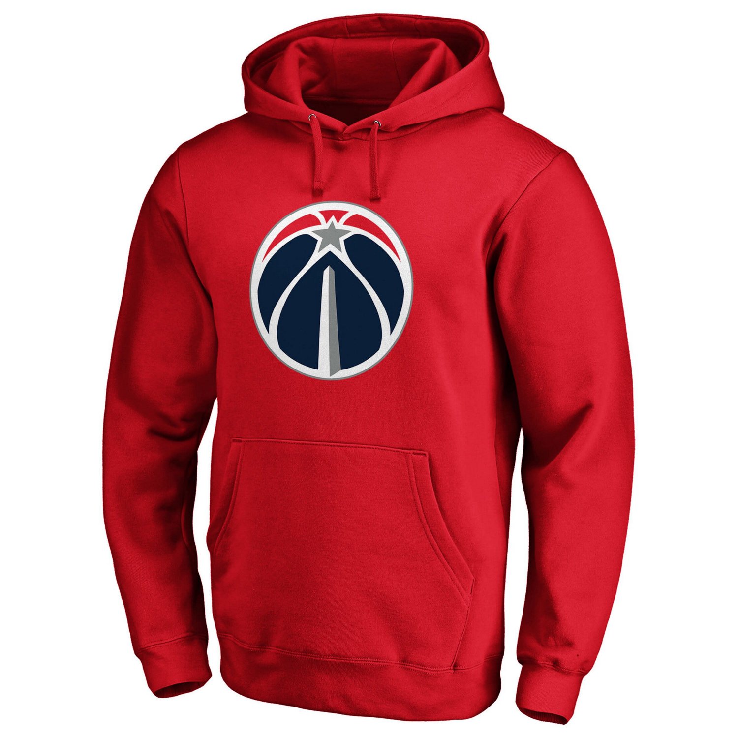 Fanatics Washington Wizards Icon Primary Logo Fitted Pullover Hoodie - view number 2