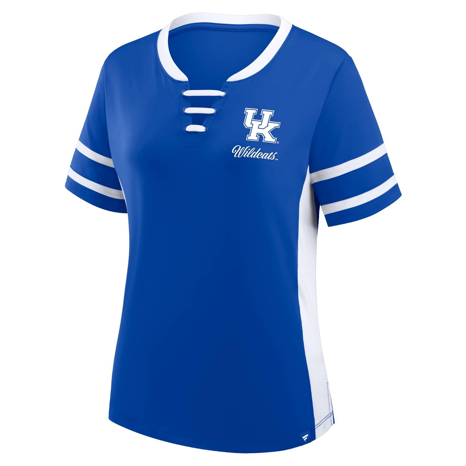Fanatics White Kentucky Wildcats Be Fearless Athena Lace-Up T-Shirt - view number 2