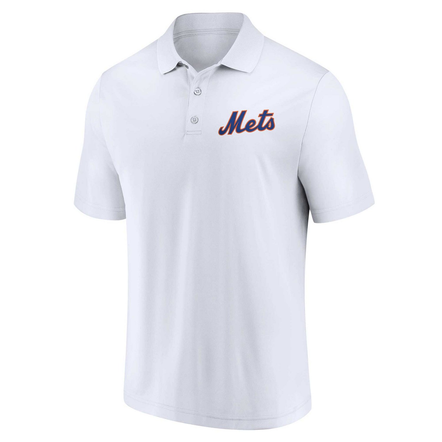 Fanatics White New York Mets Two-Pack Logo Lockup Polo Set - view number 2