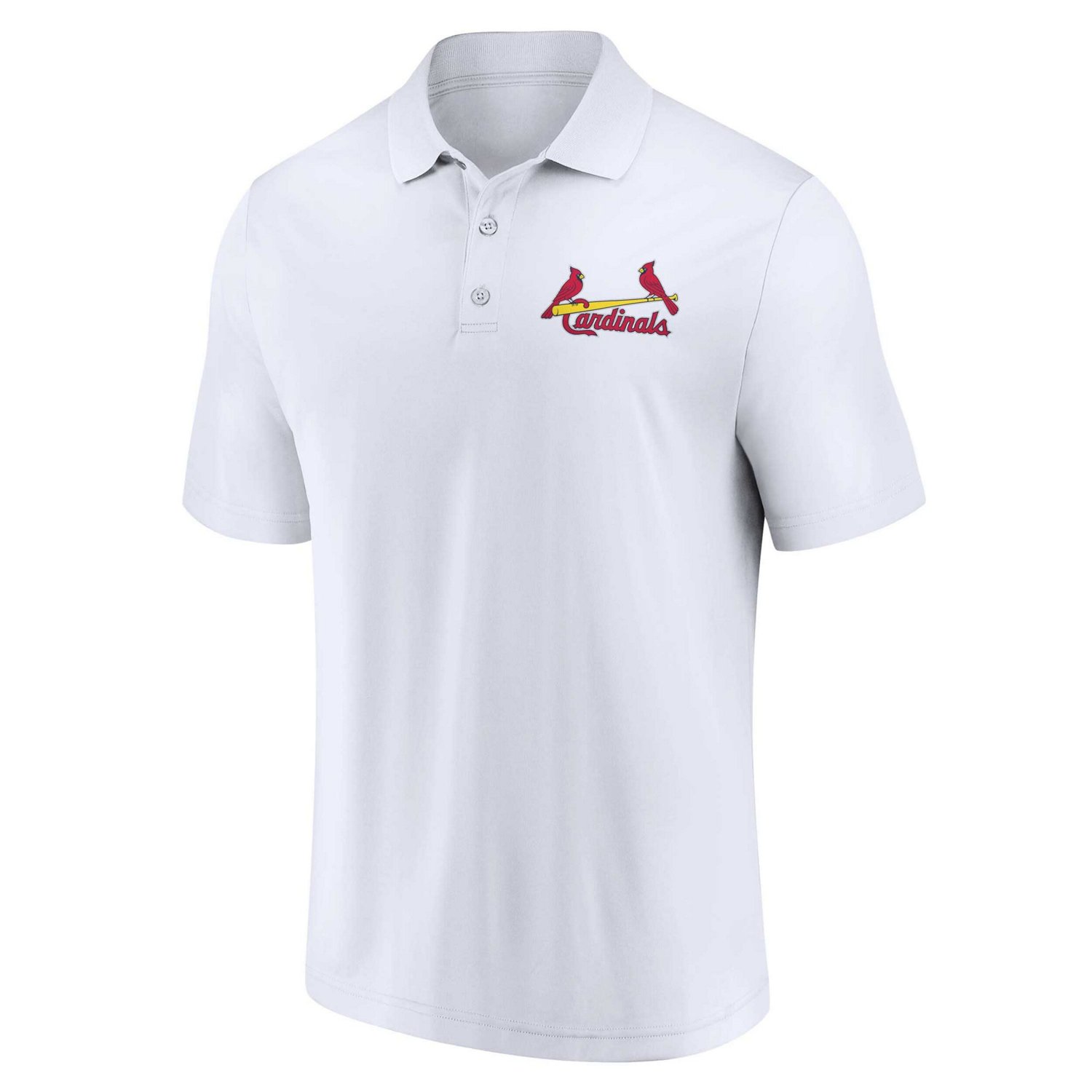 Fanatics /White St Louis Cardinals Two-Pack Logo Lockup Polo Set - view number 2