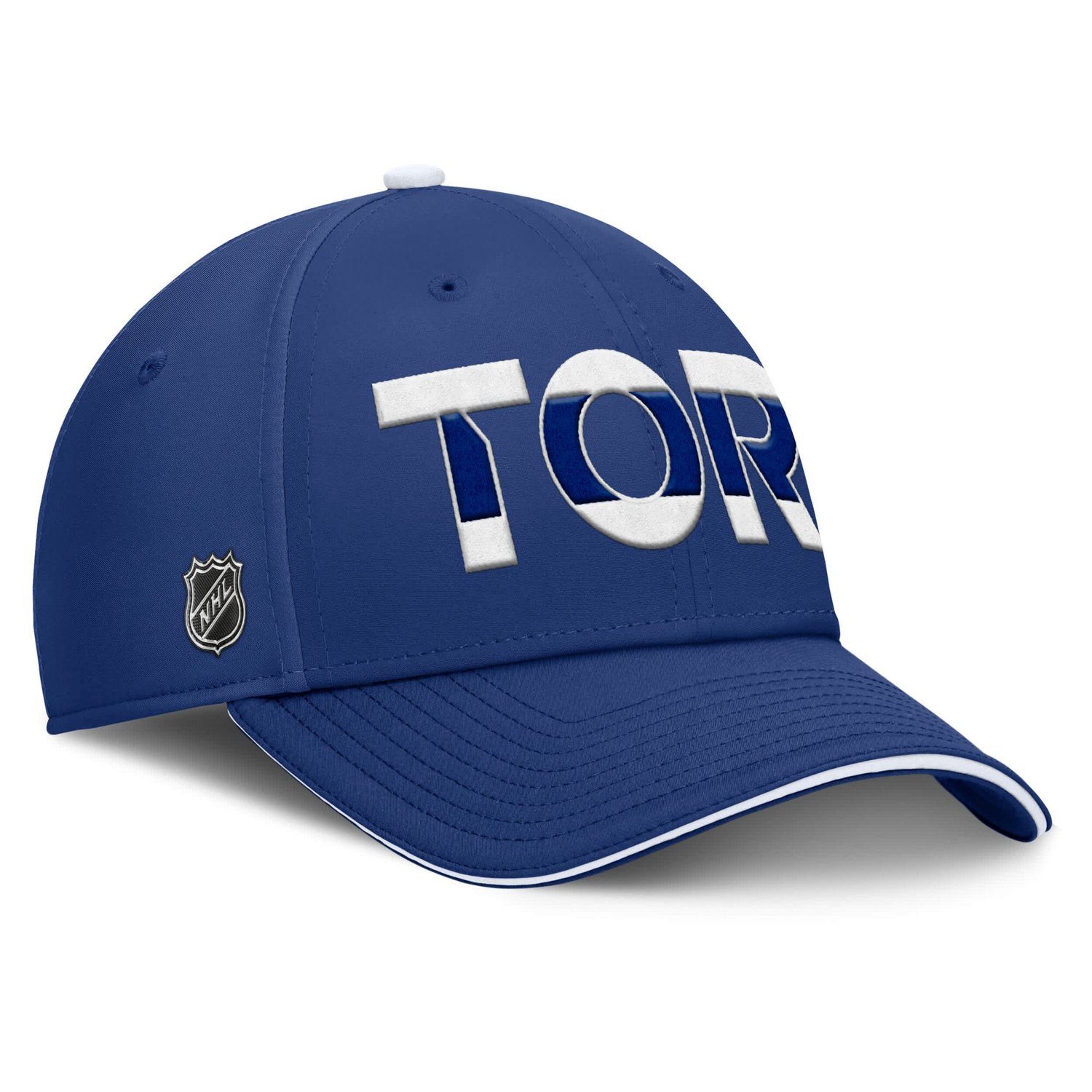 Fanatics White Toronto Maple Leafs Authentic Pro Rink Team Code Flex Hat - view number 3