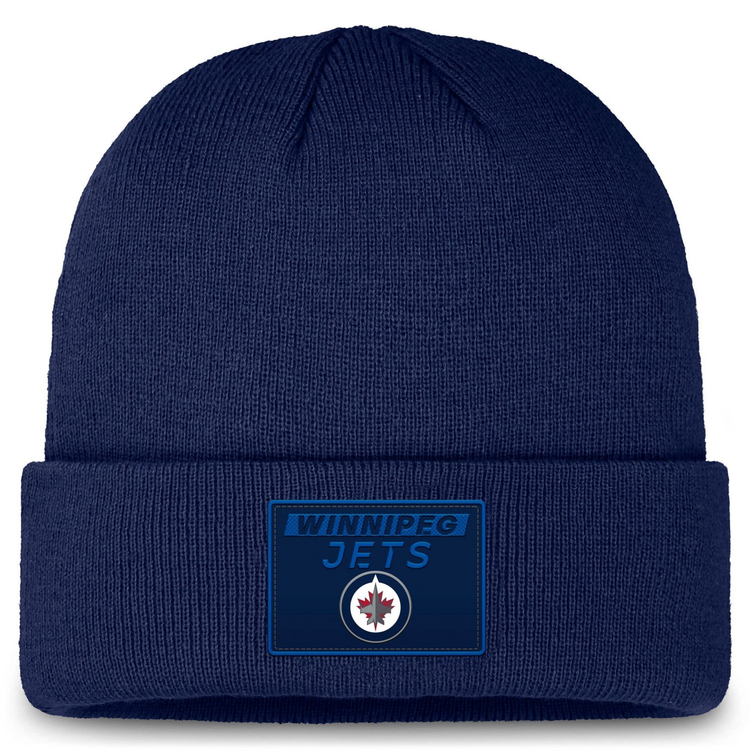 Fanatics Winnipeg Jets Authentic Pro Cuffed Knit Hat