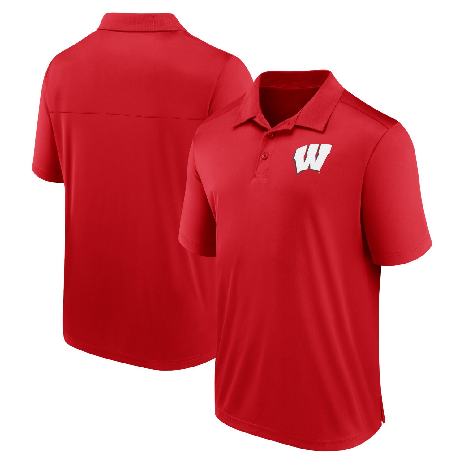 Fanatics Wisconsin Badgers Left Side Block Polo