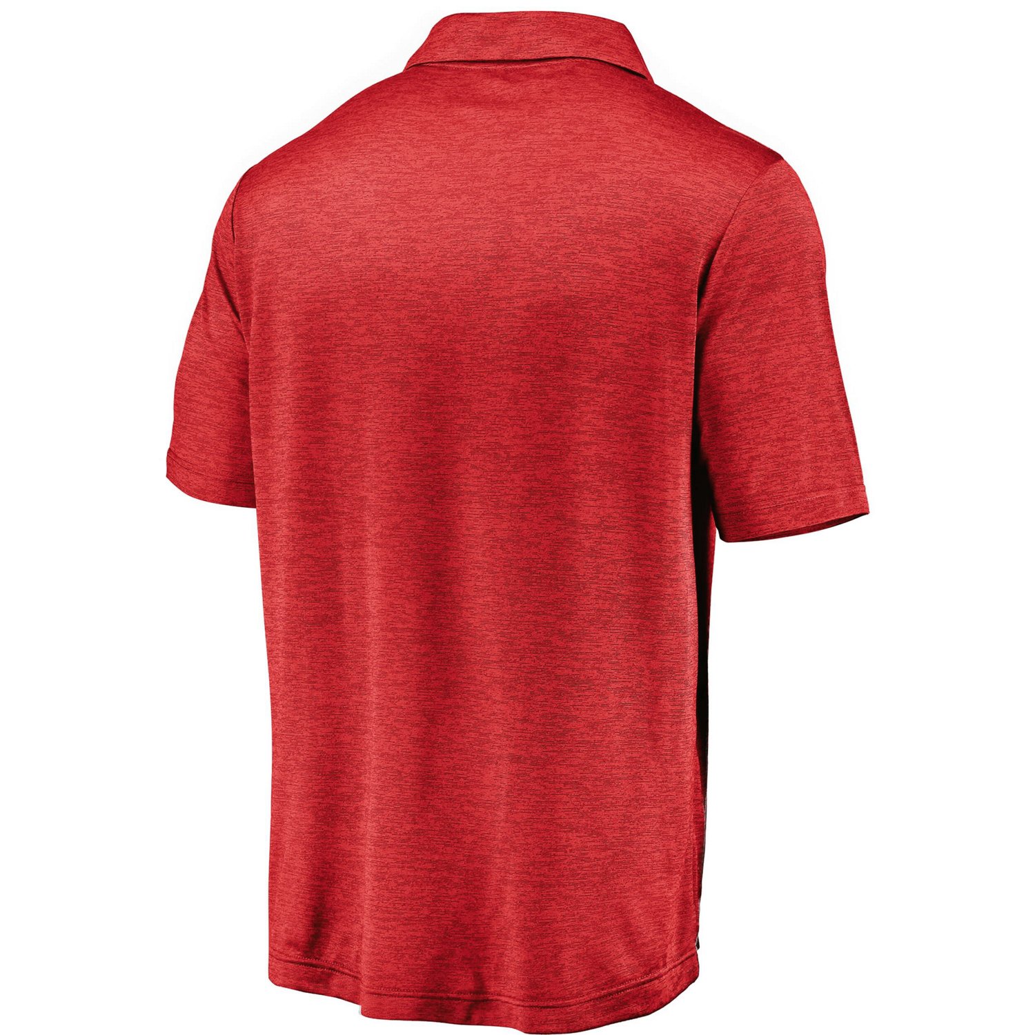 Fanatics Wisconsin Badgers Primary Logo Striated Polo                                                                            - view number 3