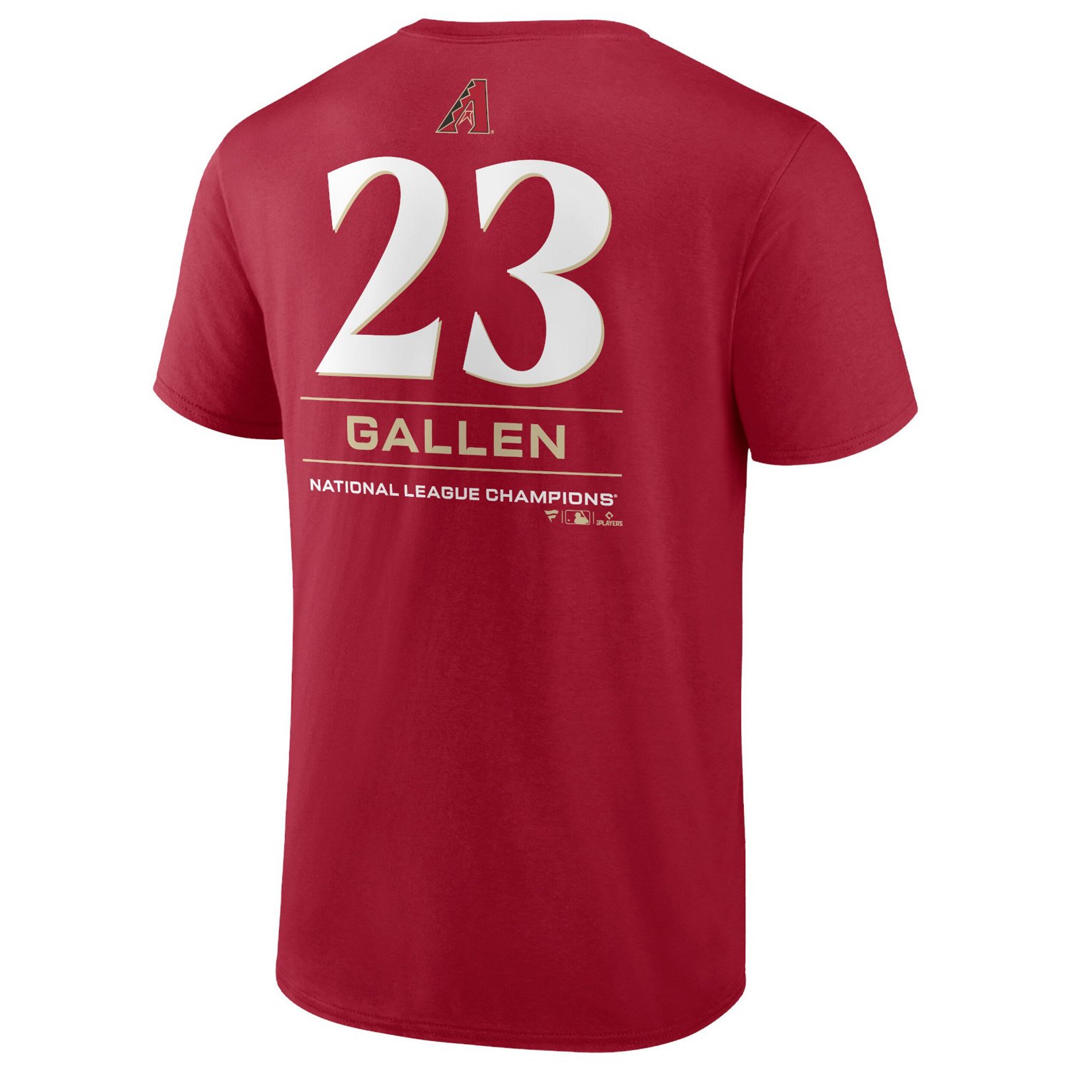 Fanatics Zac Gallen Arizona Diamondbacks 2023 World Series Name  Number T-Shirt