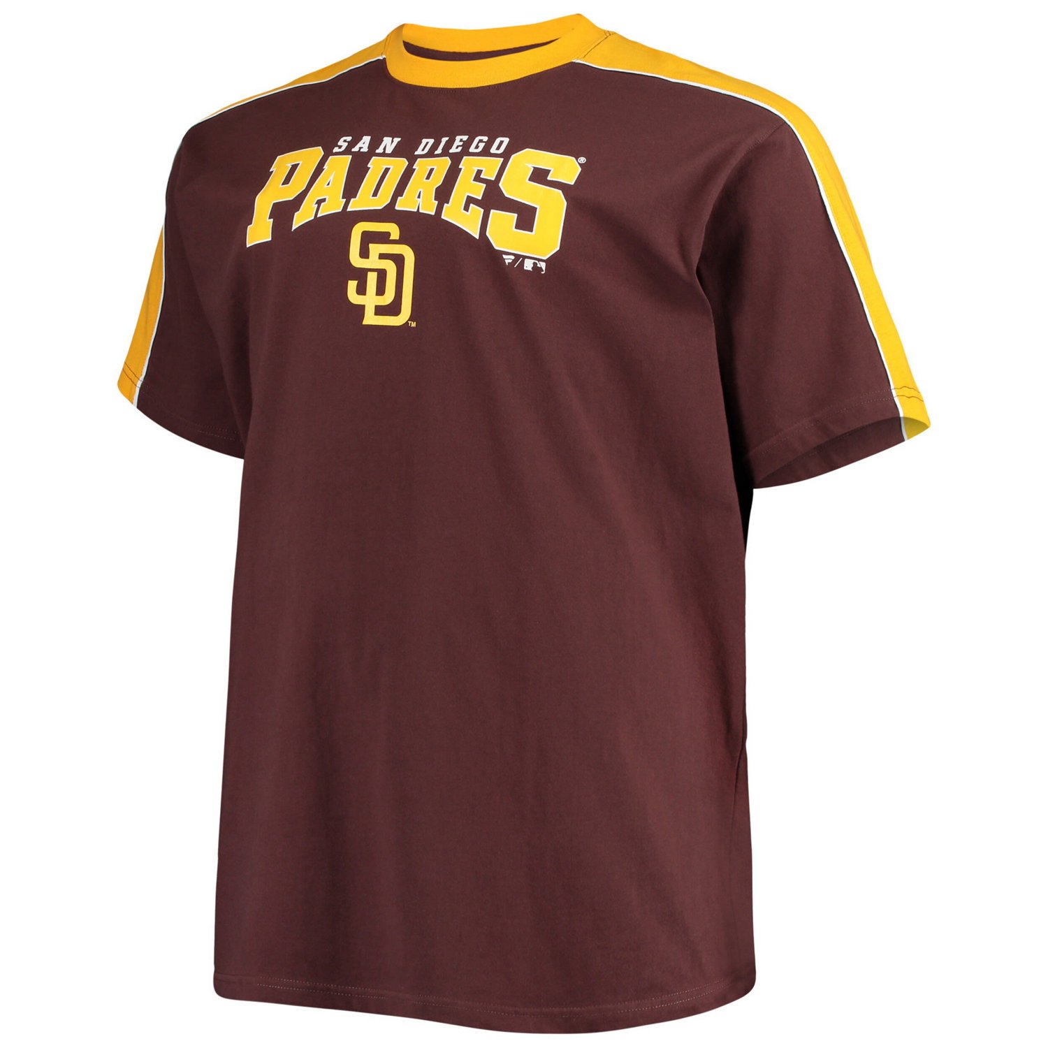 Fernando Tatis Jr /Gold San Diego Padres Big  Tall Fashion Piping Player T-Shirt                                                 - view number 2