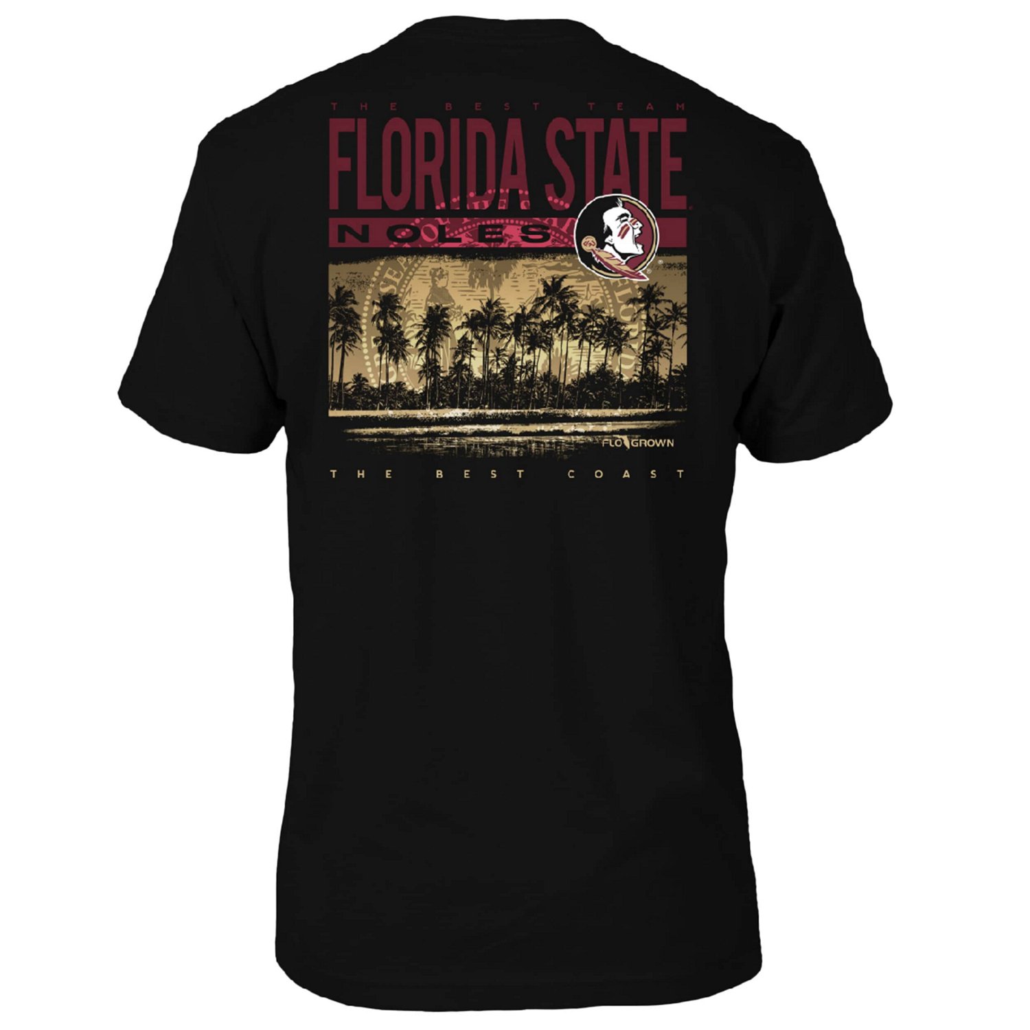 FloGrown Florida State Seminoles Best Beach T-Shirt - view number 3