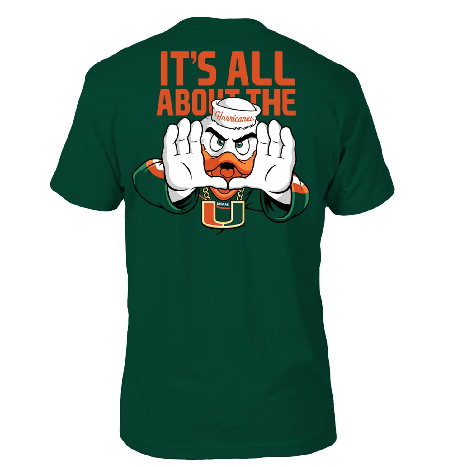 FloGrown Miami Hurricanes Rally Mascot T-Shirt - view number 3