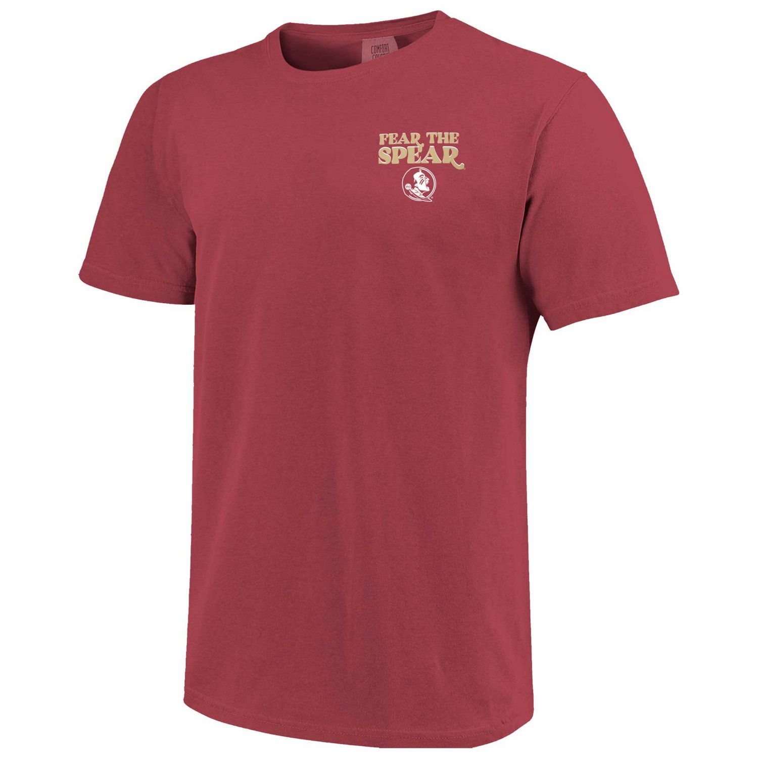 Florida State Seminoles Comfort Colors Checkered Mascot T-Shirt                                                                  - view number 2