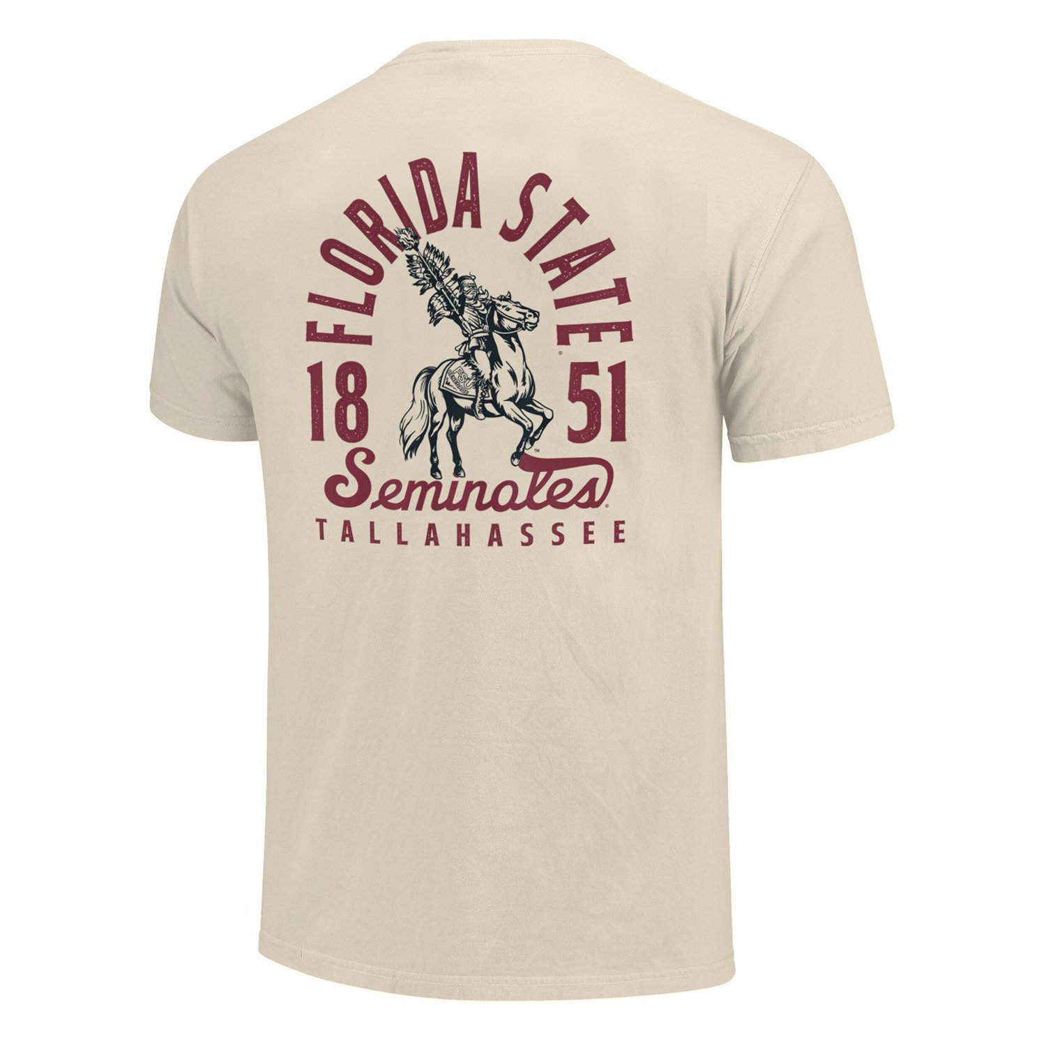 Florida State Seminoles Comfort Colors Mascot Overlay T-Shirt                                                                    - view number 3