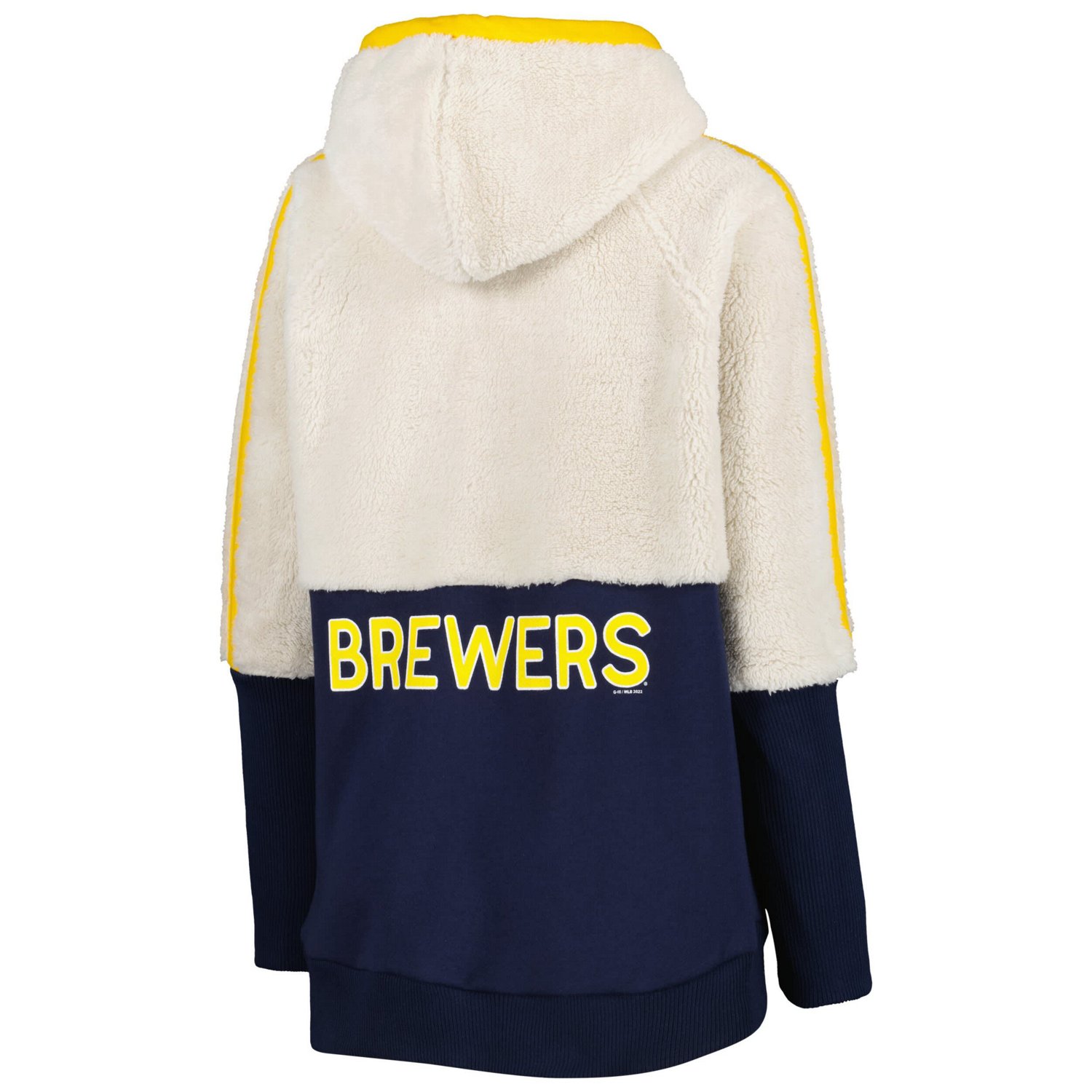 G-III 4Her by Carl Banks / Milwaukee Brewers Shuffle It Raglan Full-Zip Hoodie - view number 3