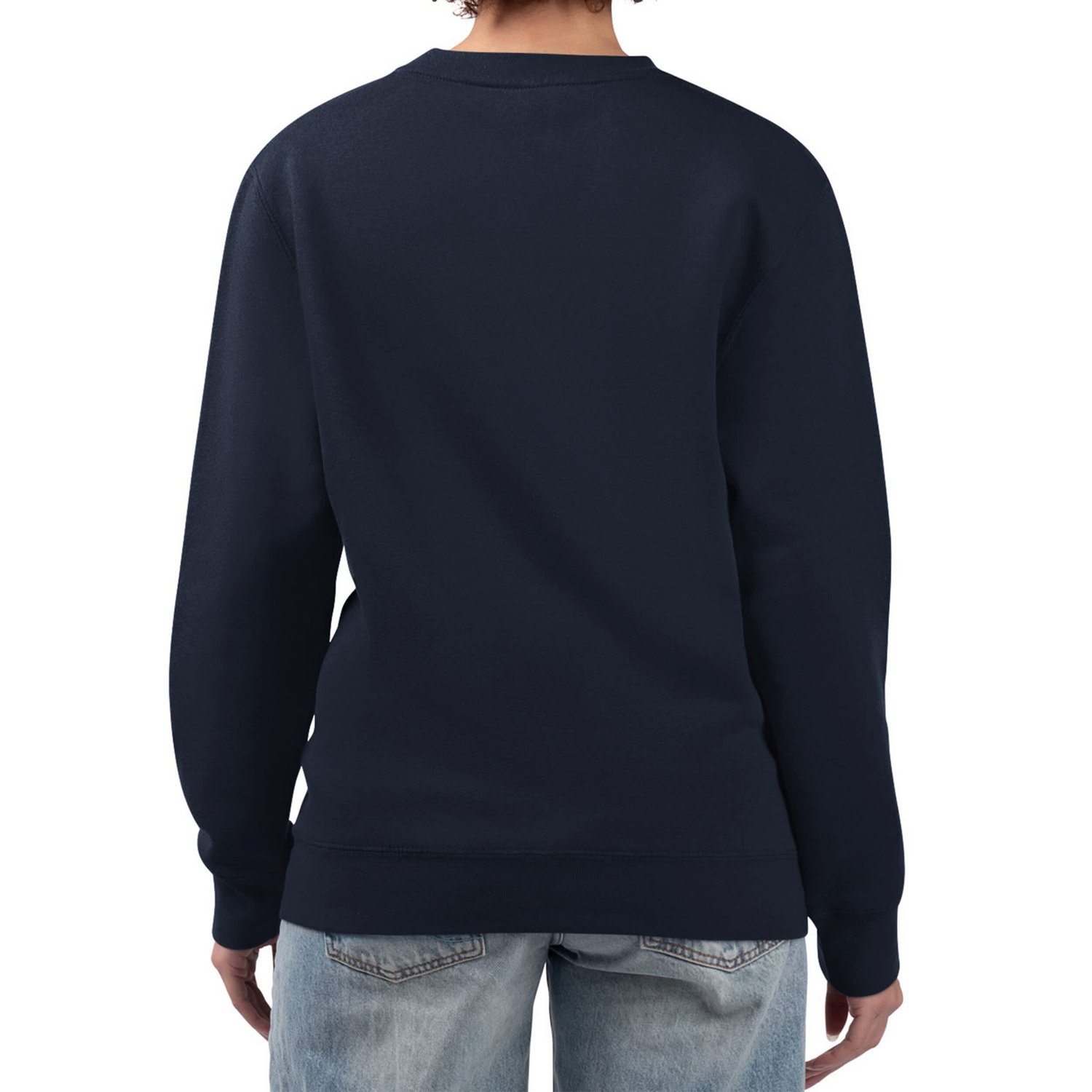 G-III 4Her by Carl Banks Milwaukee Brewers Heart Logo Fleece Pullover Sweatshirt - view number 2