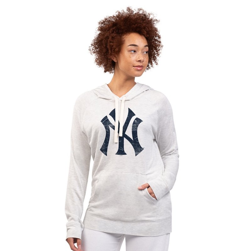 G-III 4Her By Carl Banks New York Yankees Pregame Pullover Hoodie-image