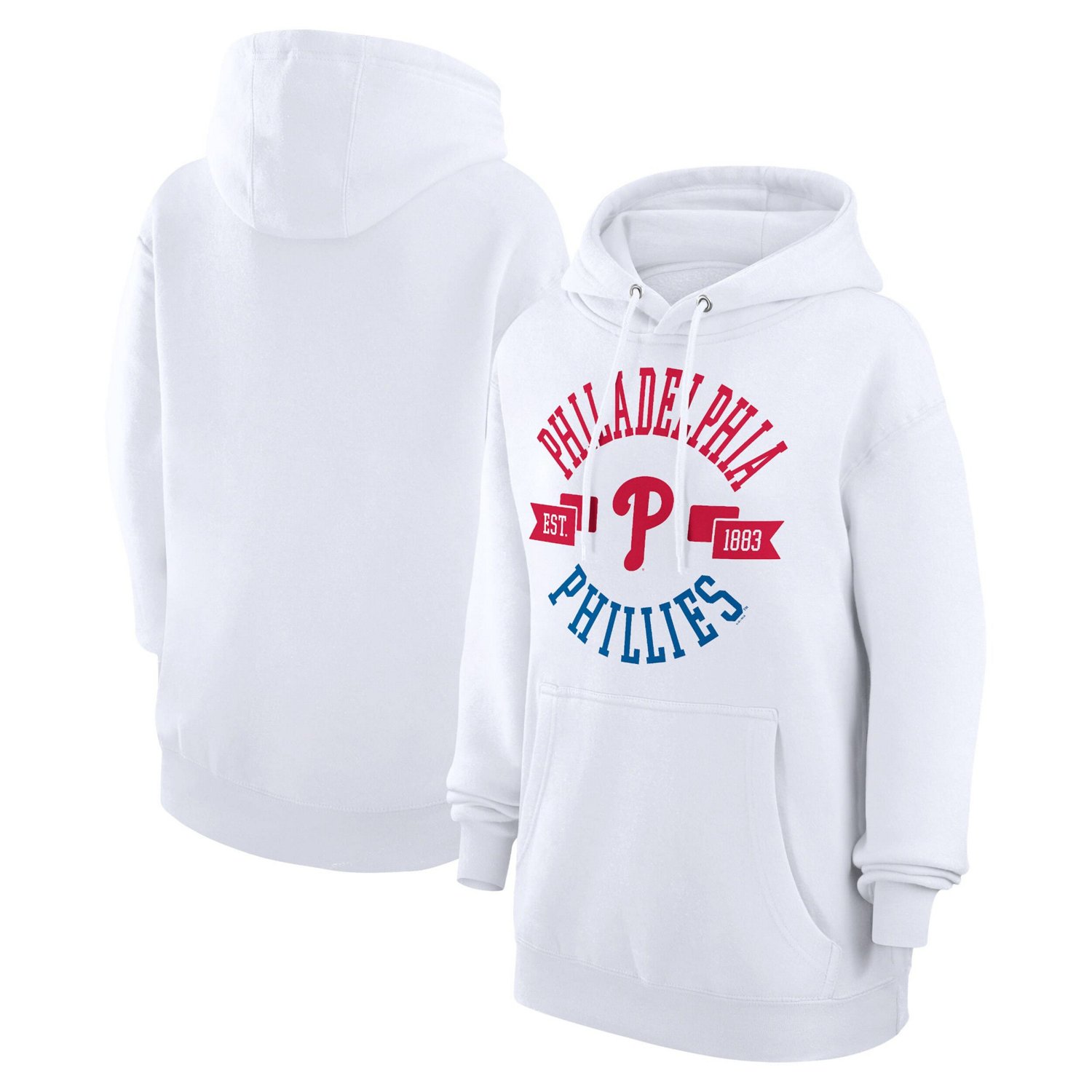 G-III 4Her by Carl Banks Philadelphia Phillies City Graphic Pullover Hoodie