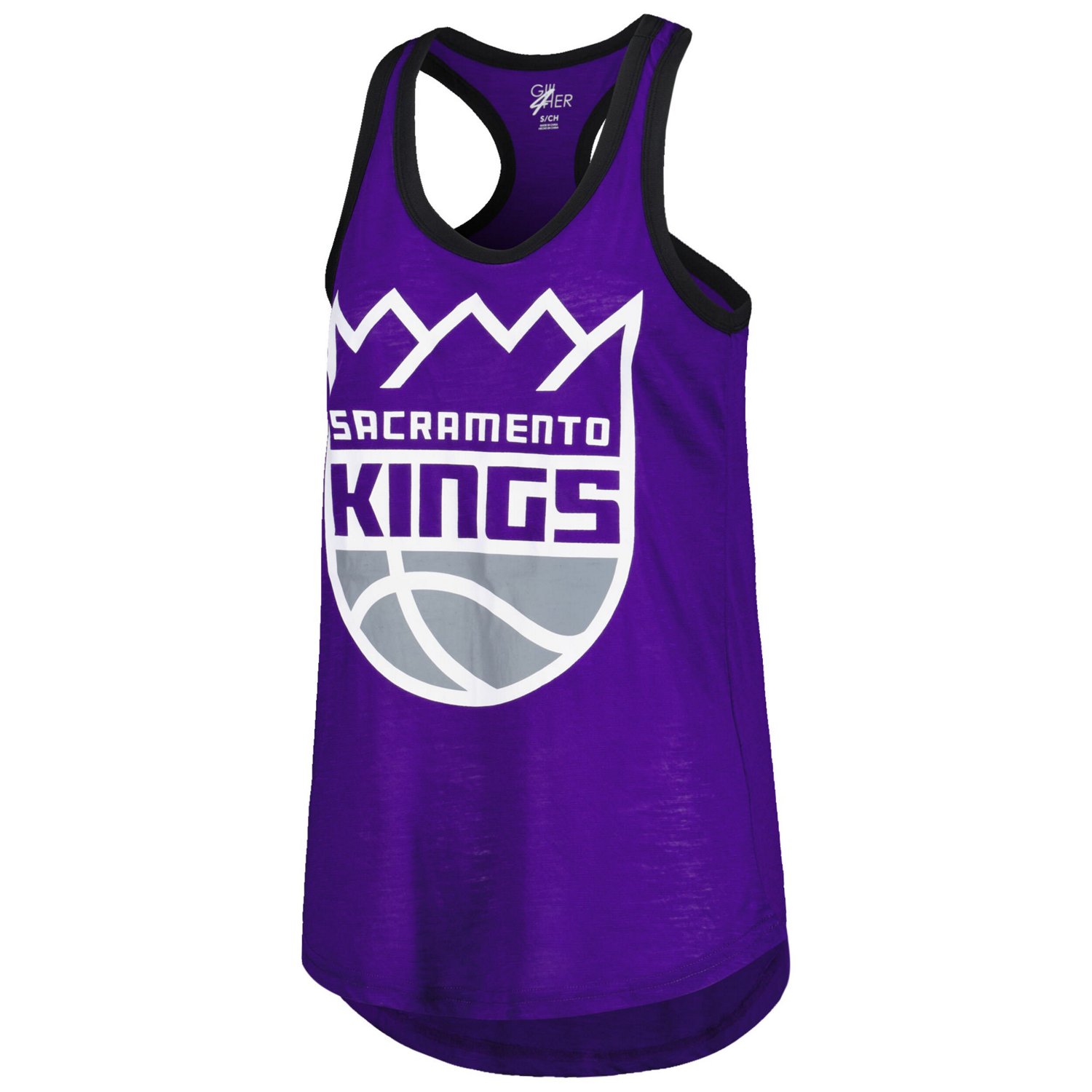 G-III 4Her by Carl Banks Sacramento Kings Showdown Scoop-Neck Racerback Tank Top - view number 2