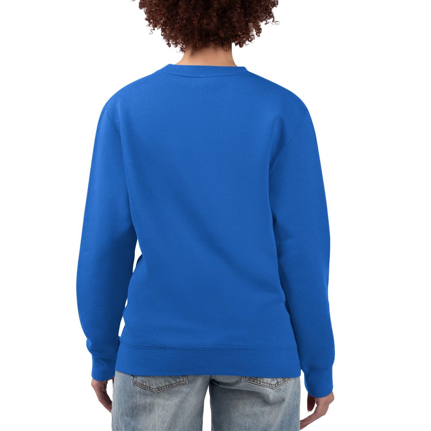 G-III 4Her by Carl Banks Toronto Blue Jays Team Logo Fleece Pullover Sweatshirt - view number 2