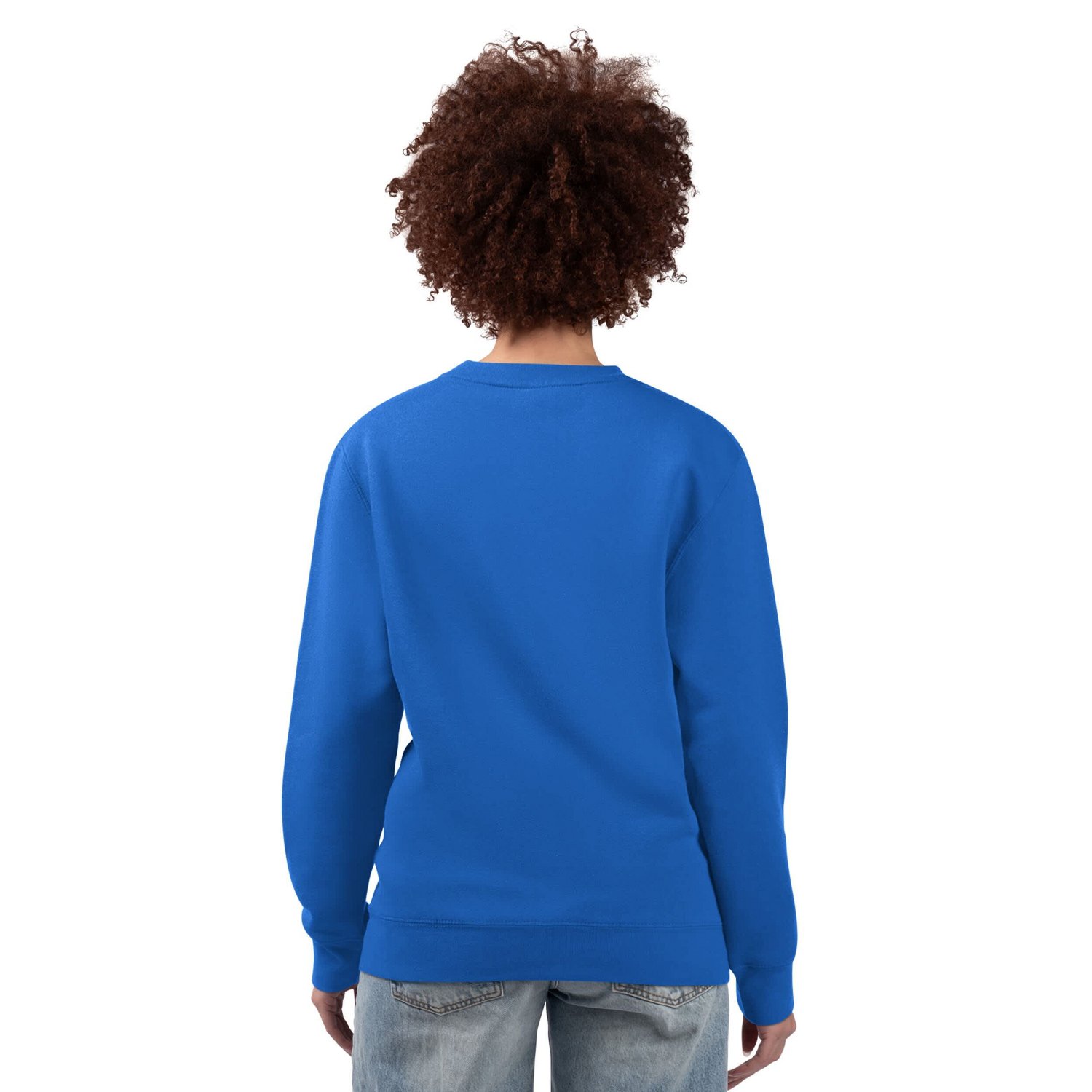 G-III 4Her by Carl Banks Toronto Blue Jays Team Logo Fleece Pullover Sweatshirt - view number 4