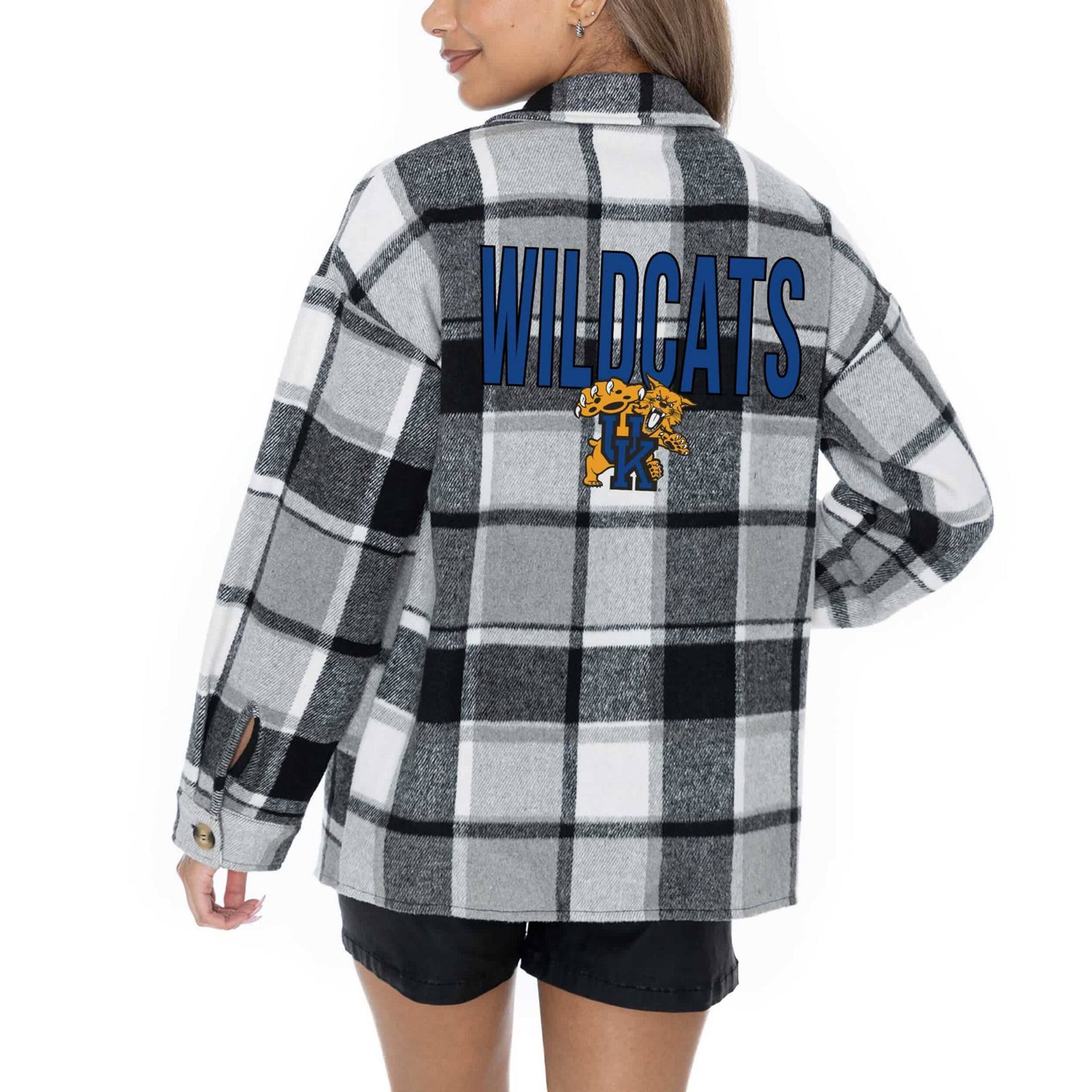 Gameday Couture Kentucky Wildcats End Zone Game Flannel Button-Up Shirt - view number 3