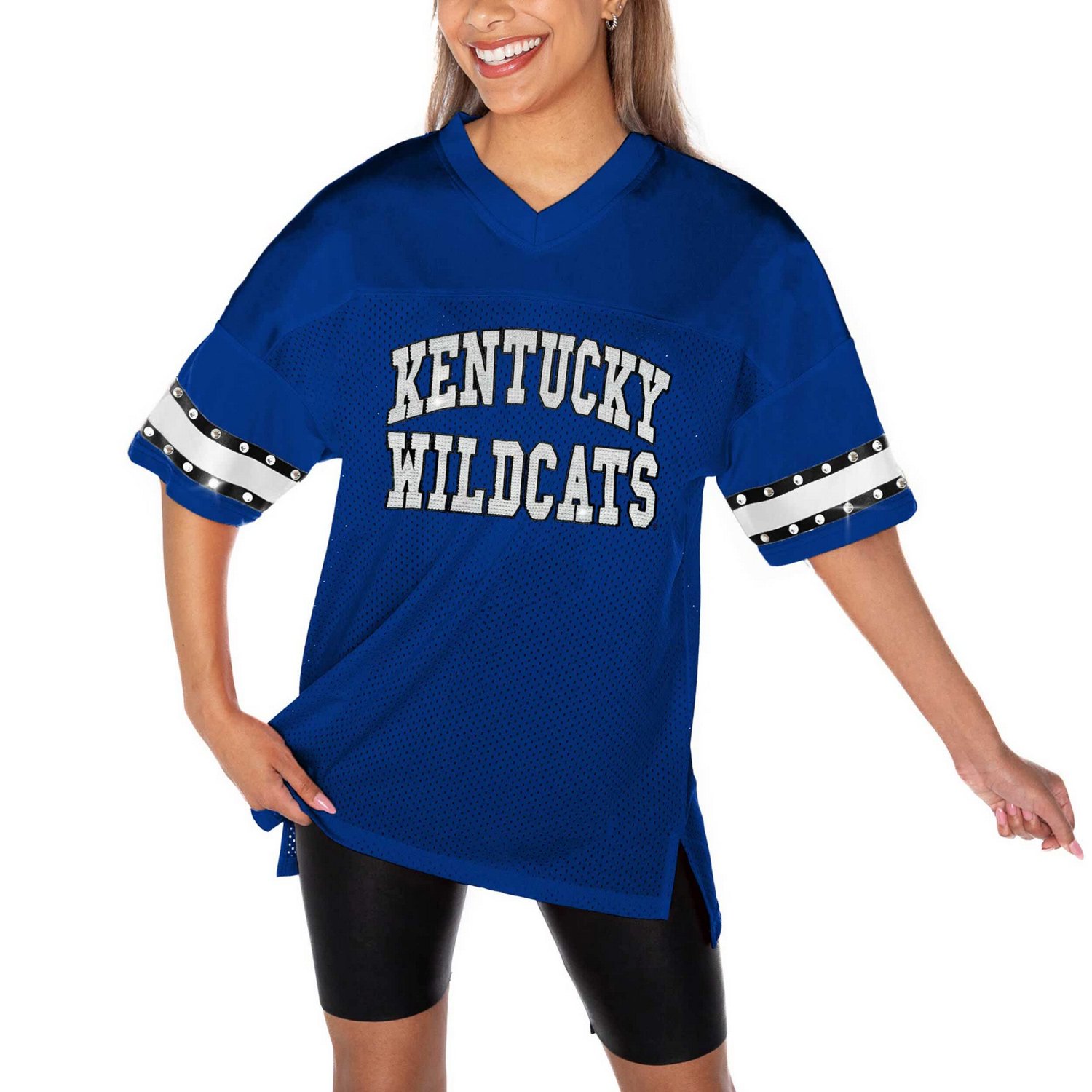Gameday Couture Kentucky Wildcats Until Kickoff Rhinestone Fashion T-Shirt                                                       - view number 3