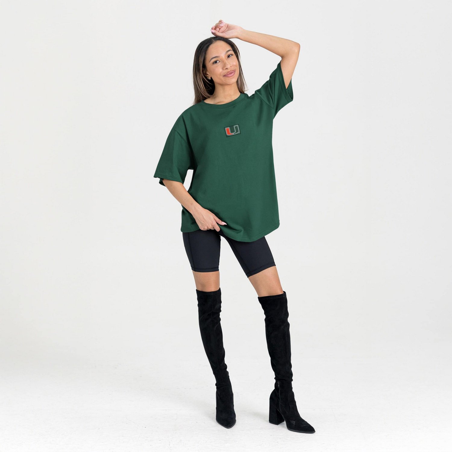 Gameday Couture Miami Hurricanes Oversized Back at Ya T-Shirt - view number 3